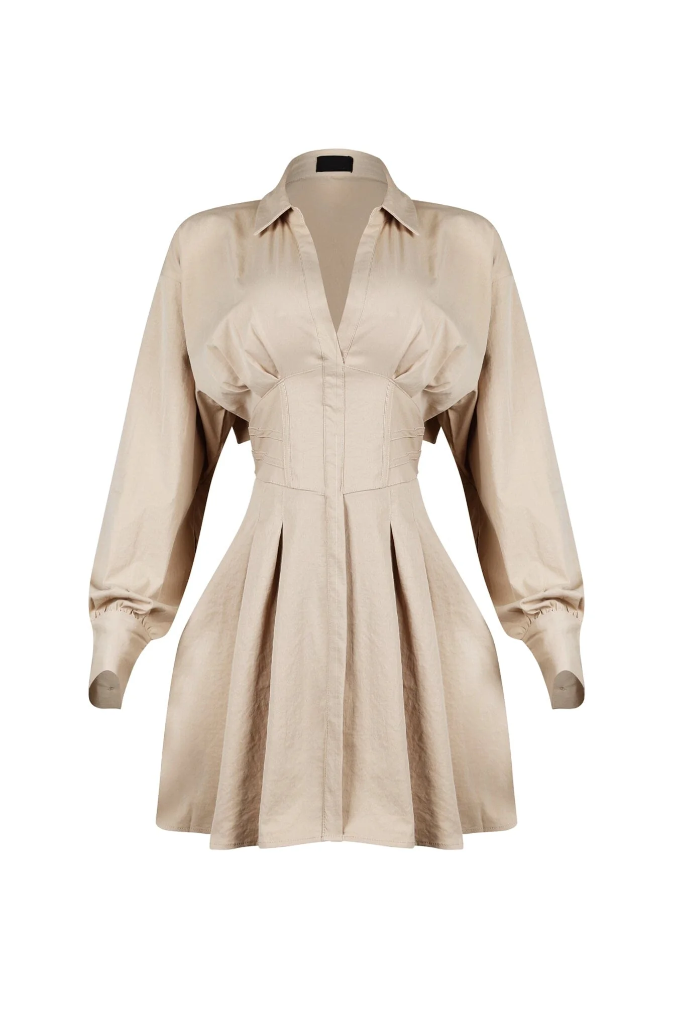 3382-Tensioned-Back-Corset-Shirt-Mini-Dress-3.webp Tensioned Back Corset Shirt Mini Dress