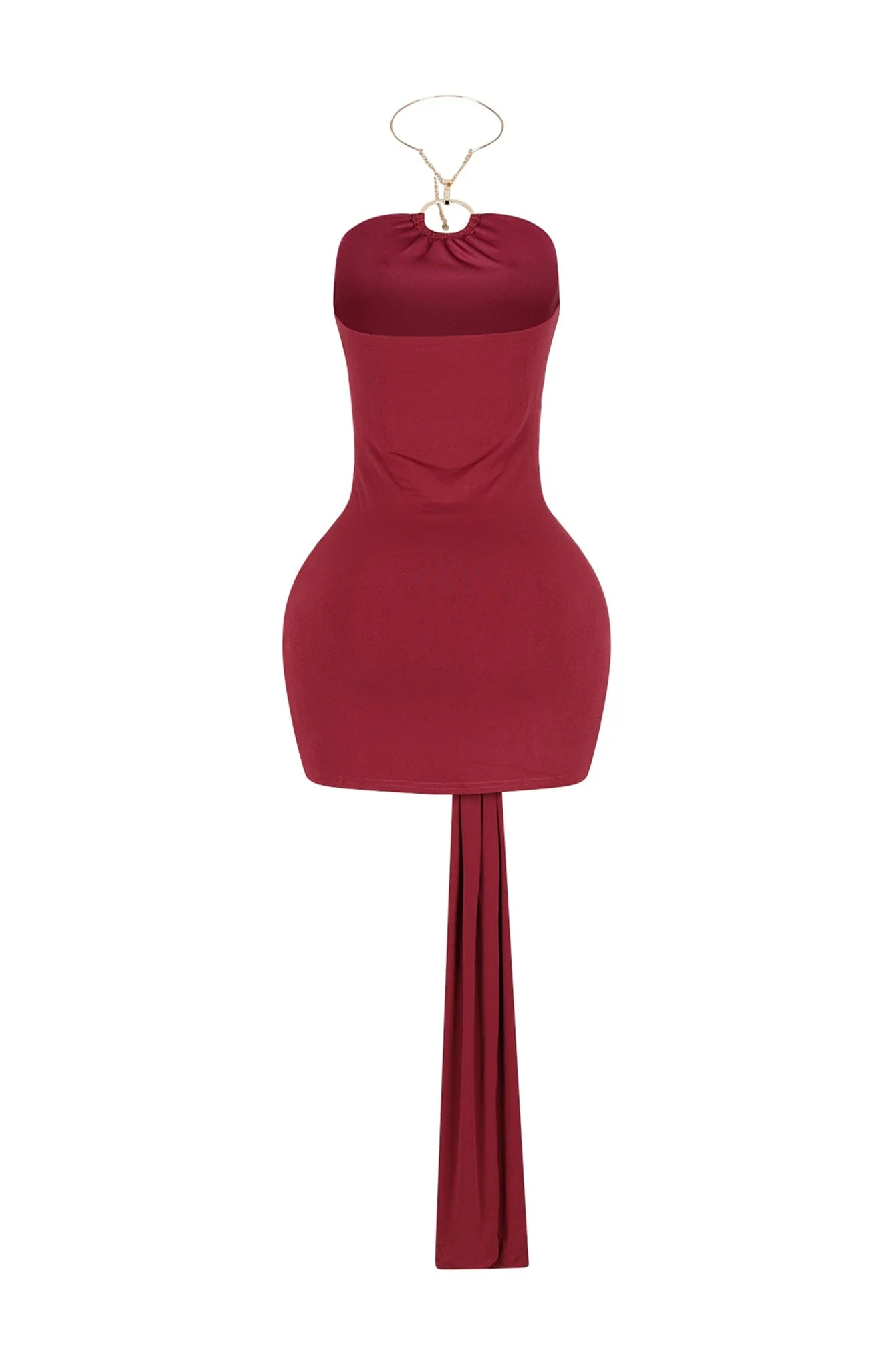 340-Cassiopeia-Metal-Choker-Wrap-Dress-10.webp Cassiopeia Metal Choker Wrap Dress