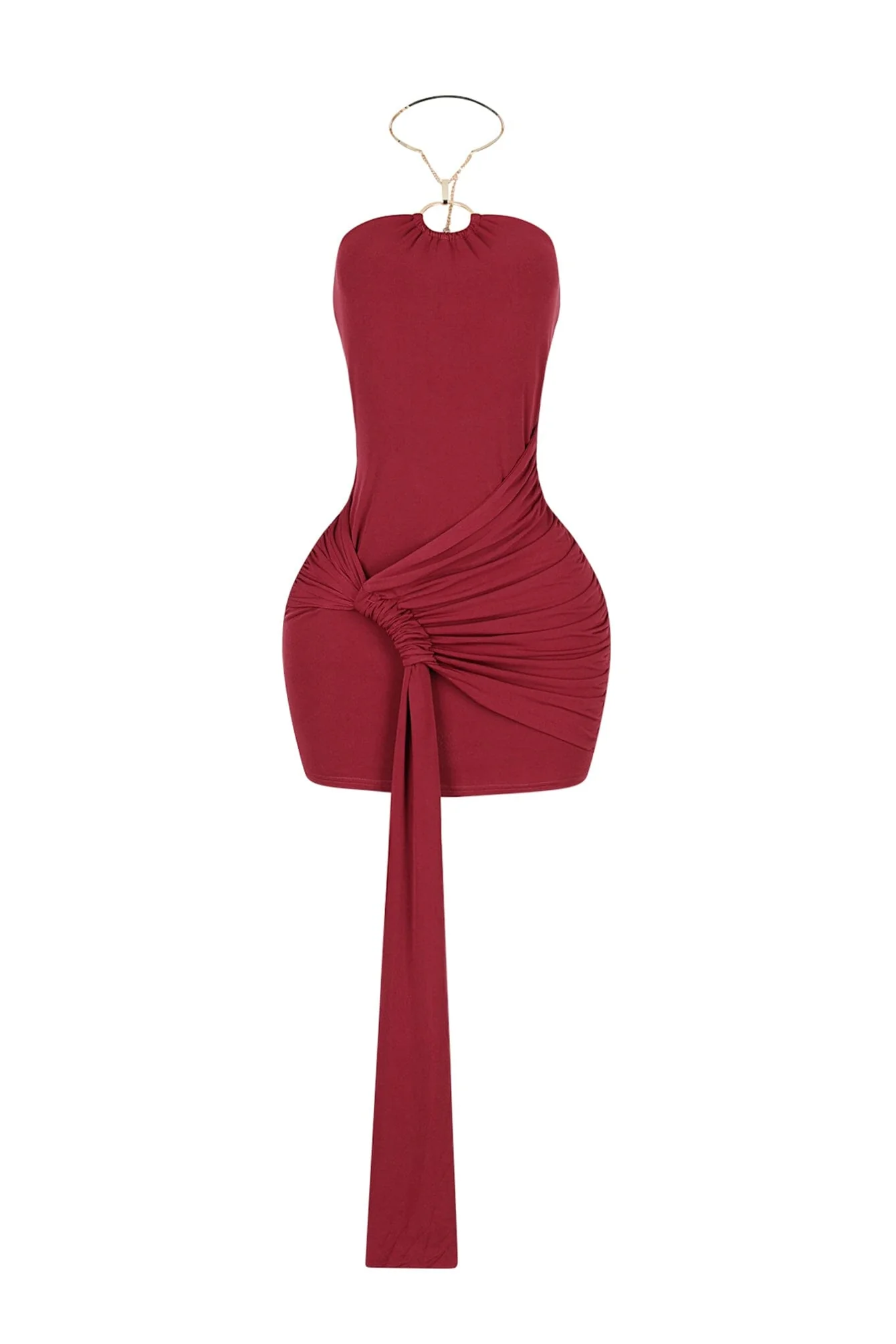 340-Cassiopeia-Metal-Choker-Wrap-Dress-7.webp Cassiopeia Metal Choker Wrap Dress