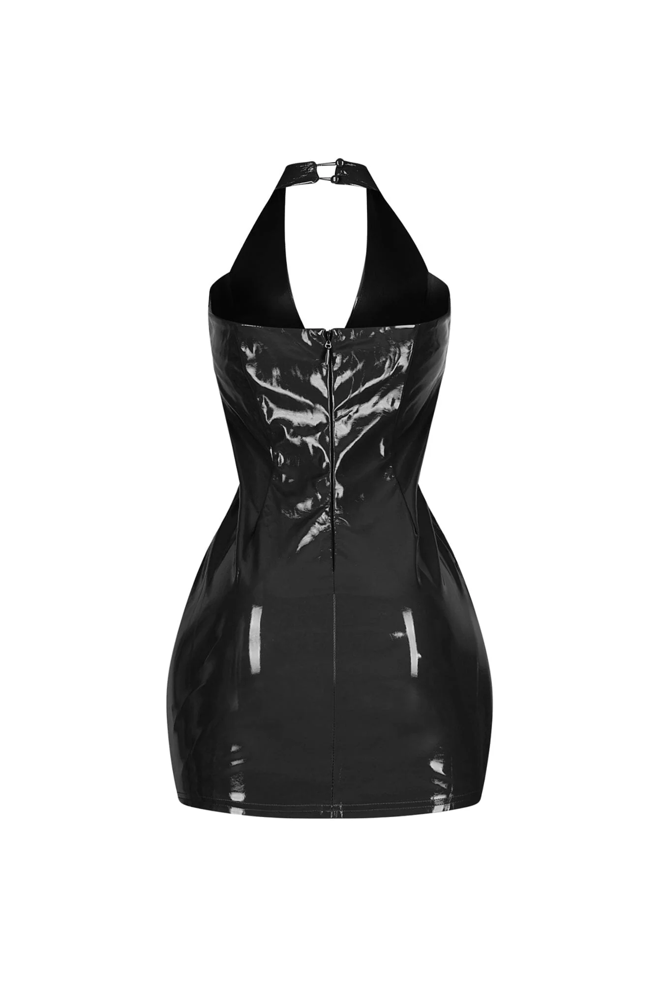 3496-Soho-Glossy-Halter-Mini-Dress-10.webp Soho Glossy Halter Mini Dress