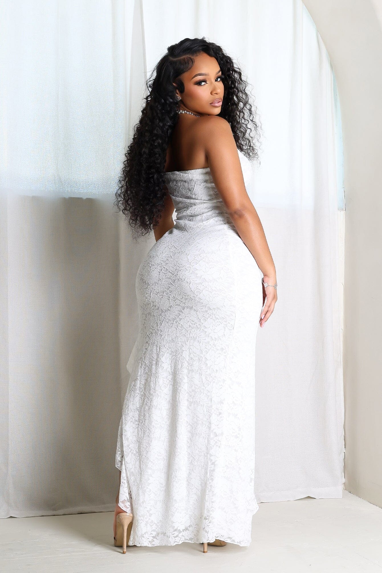 3526-Dreamy-Lace-Ruffled-Tube-Maxi-Dress-3.jpg Dreamy Lace Ruffled Tube Maxi Dress