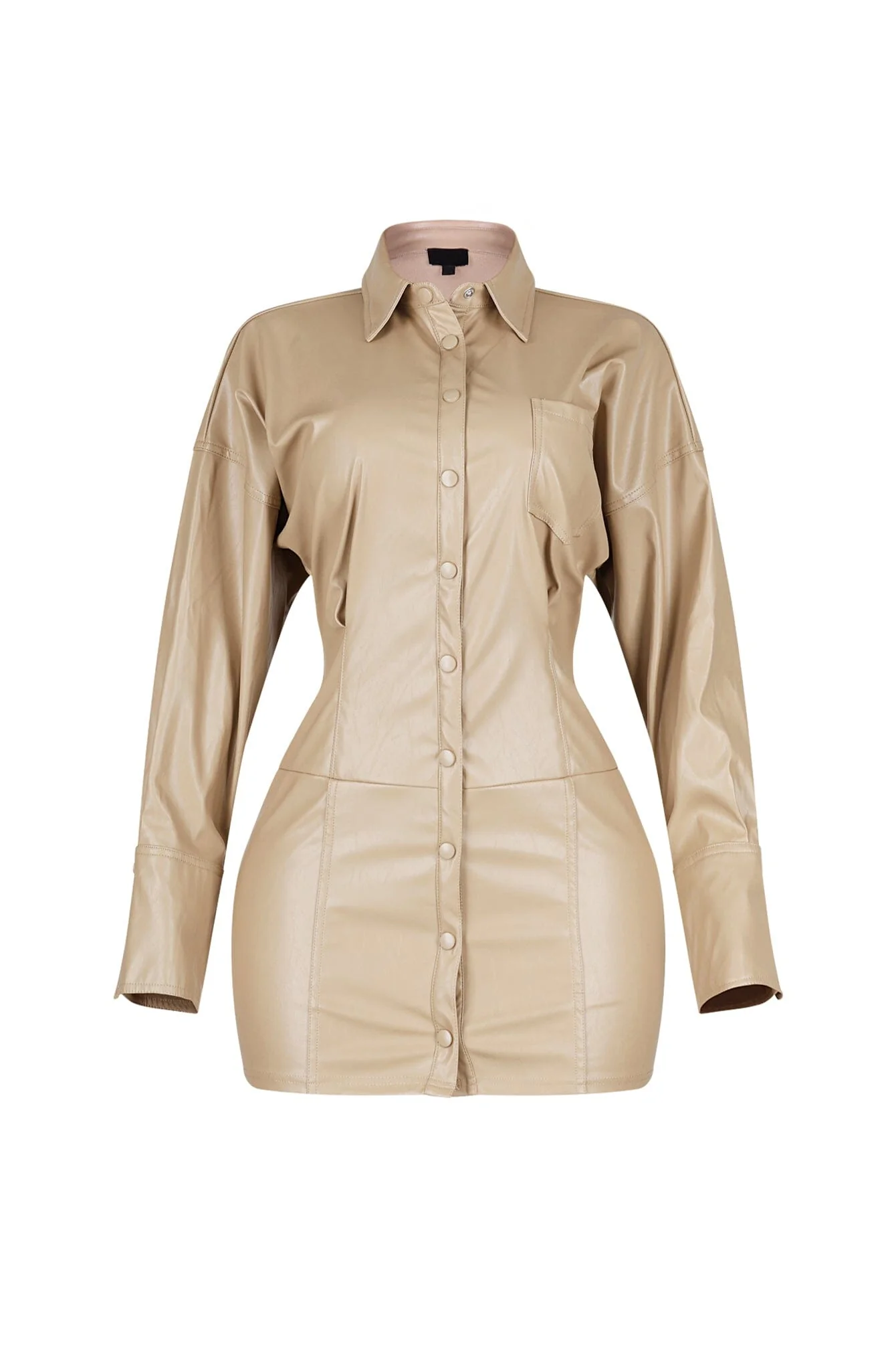 3564-Velora-Noir-PU-Button-Up-Dress-5.webp Velora Noir PU Button Up Dress