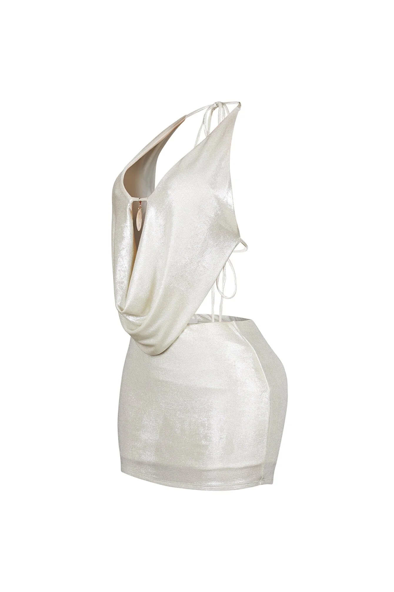 358-Marfil-Seashell-Metallic-Halter-Mini-Dress-5.webp Marfil Seashell Metallic Halter Mini Dress