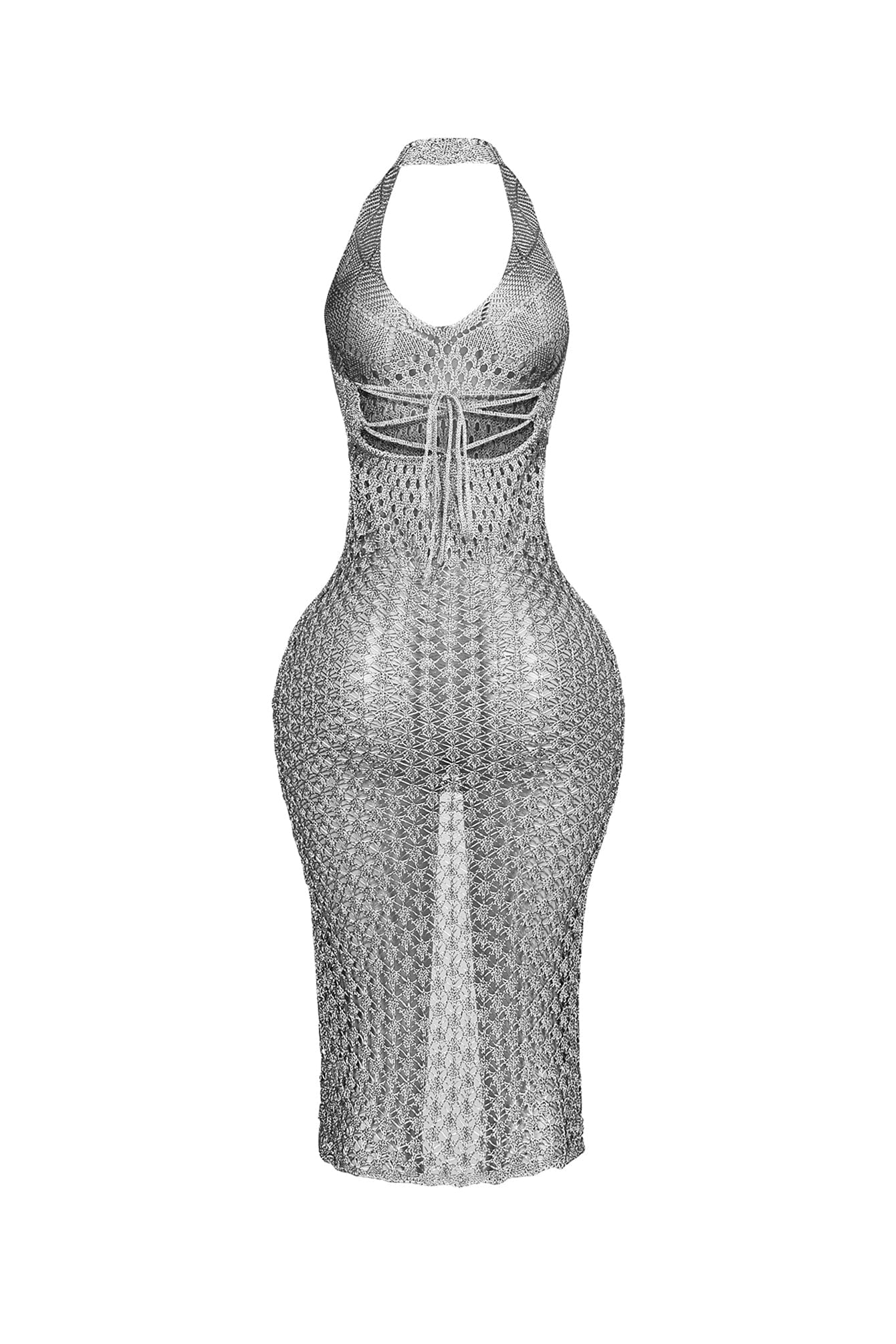 3630-Shinari-Metallic-Halter-Dress-9.jpg Shinari Metallic Halter Dress