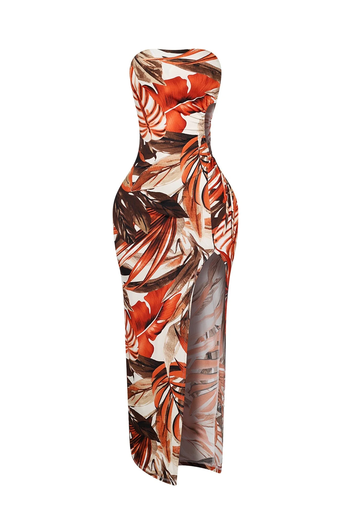 373-Botanical-Cutout-Floral-Maxi-Tube-Dress-3.webp Botanical Cutout Floral Maxi Tube Dress