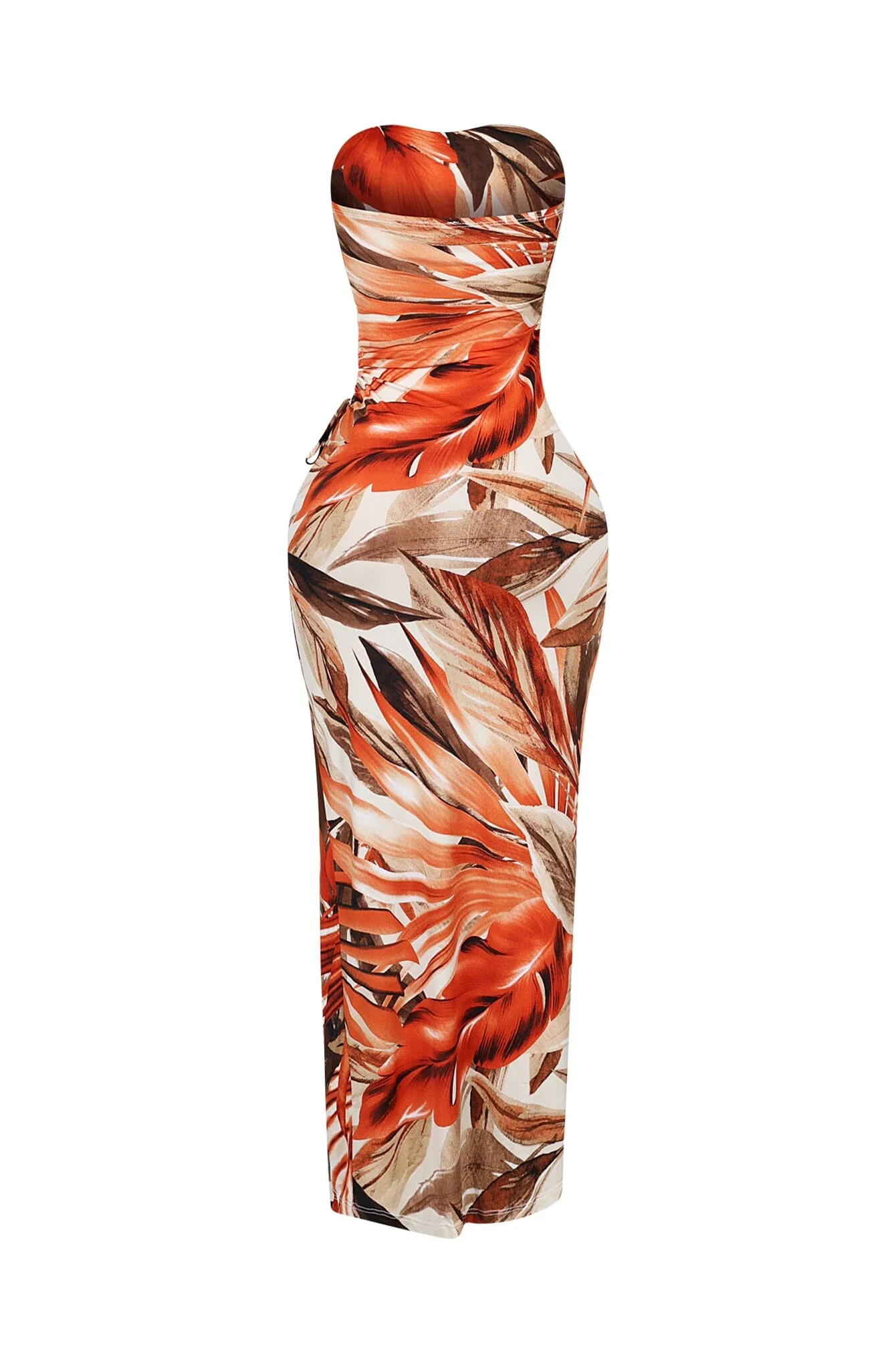 373-Botanical-Cutout-Floral-Maxi-Tube-Dress-5.webp Botanical Cutout Floral Maxi Tube Dress