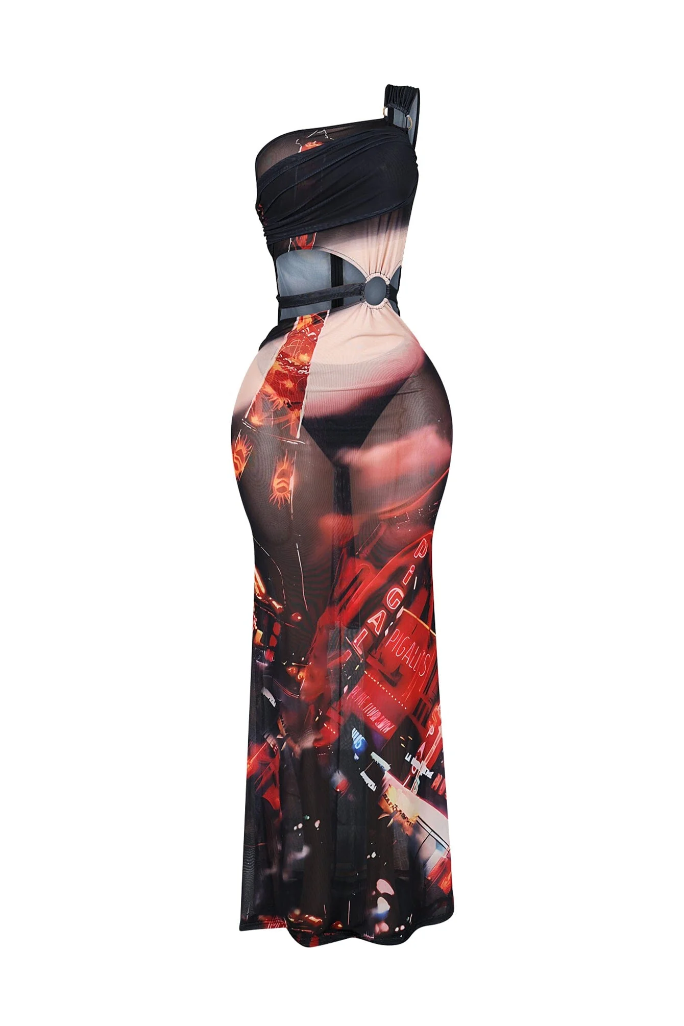 3733-Metro-Mesh-Print-One-Shoulder-Cutout-Maxi-Dress-3.webp Metro Mesh Print One Shoulder Cutout Maxi Dress
