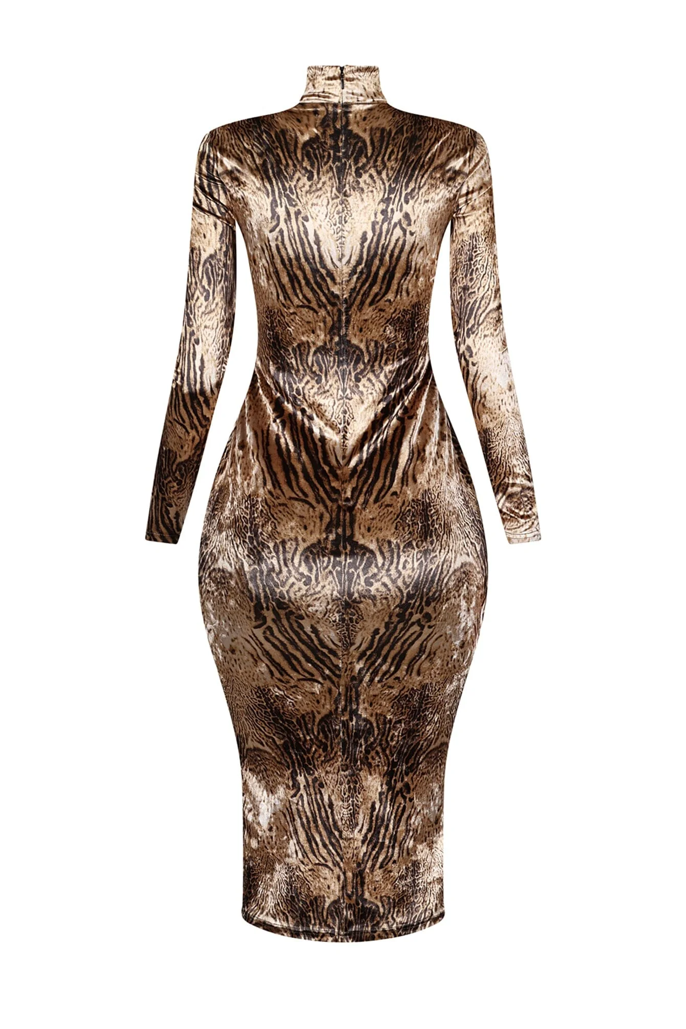 3754-Nikki-Velvet-Animal-Print-Midi-Dress-5.webp Nikki Velvet Animal Print Midi Dress