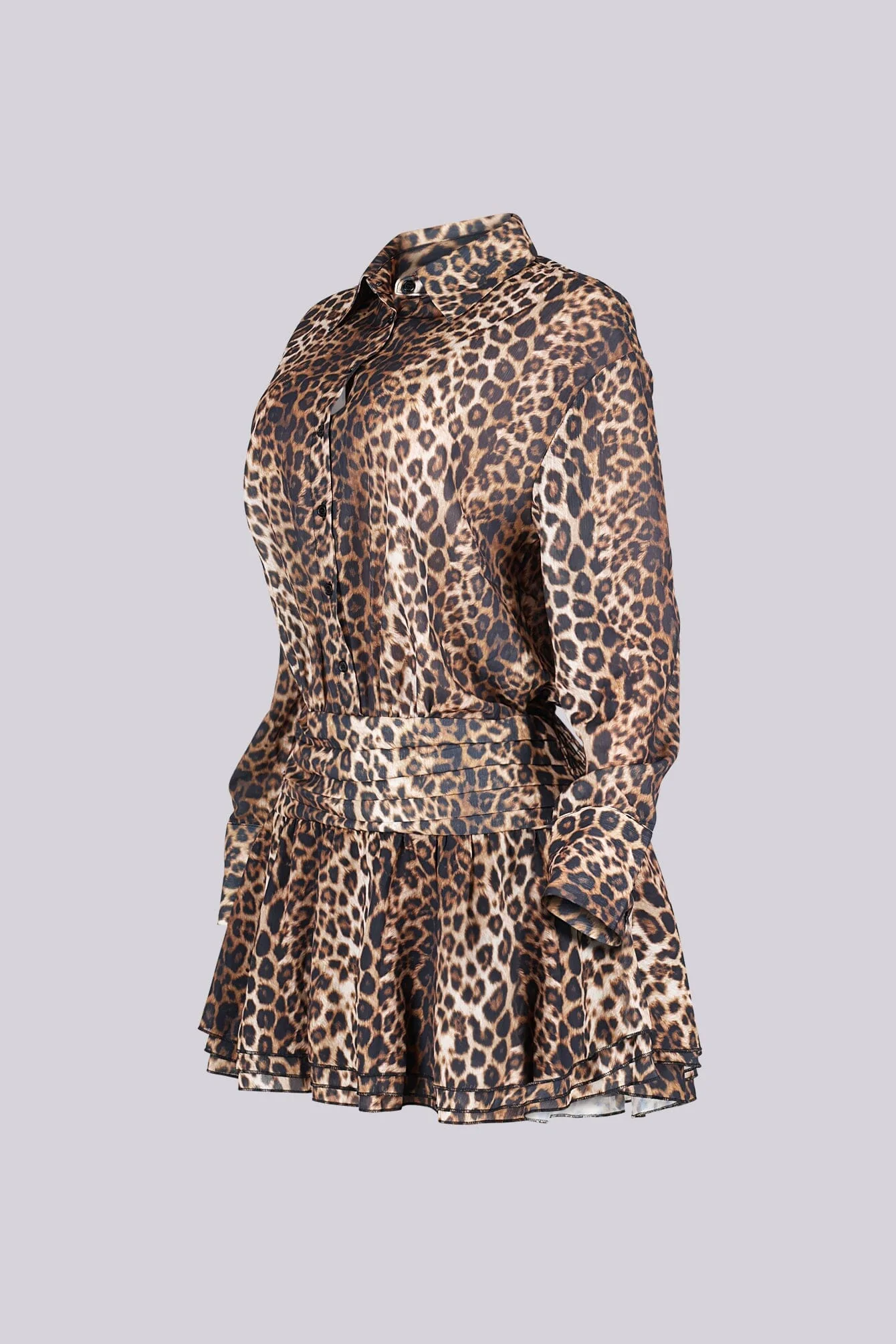 3758-Leo-Ruffle-Button-Mini-Dress-5.webp Leo Ruffle Button Mini Dress