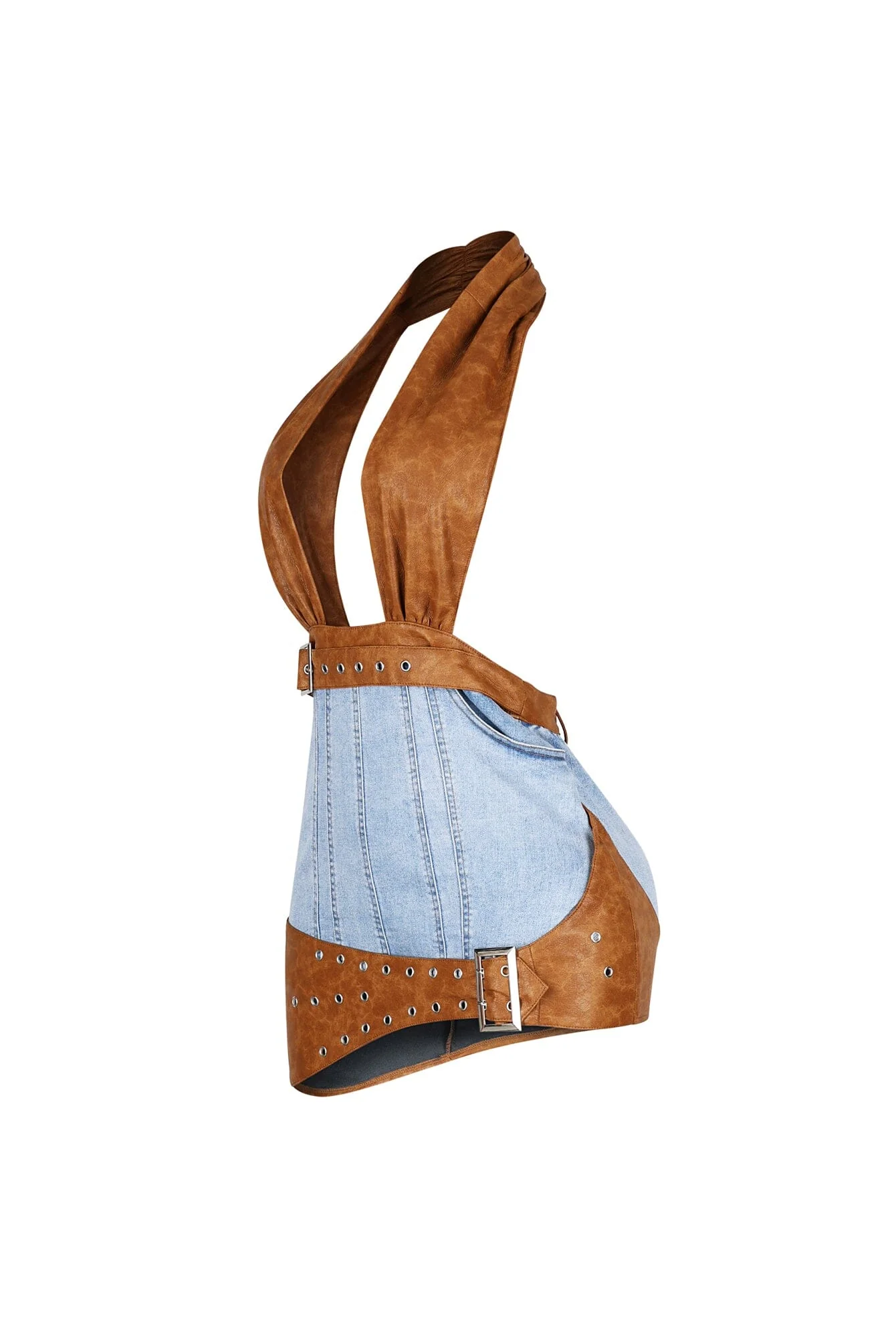 381-Look-Edgecraft-Contrast-Mini-Dress-4.webp Look Edgecraft Contrast Mini Dress