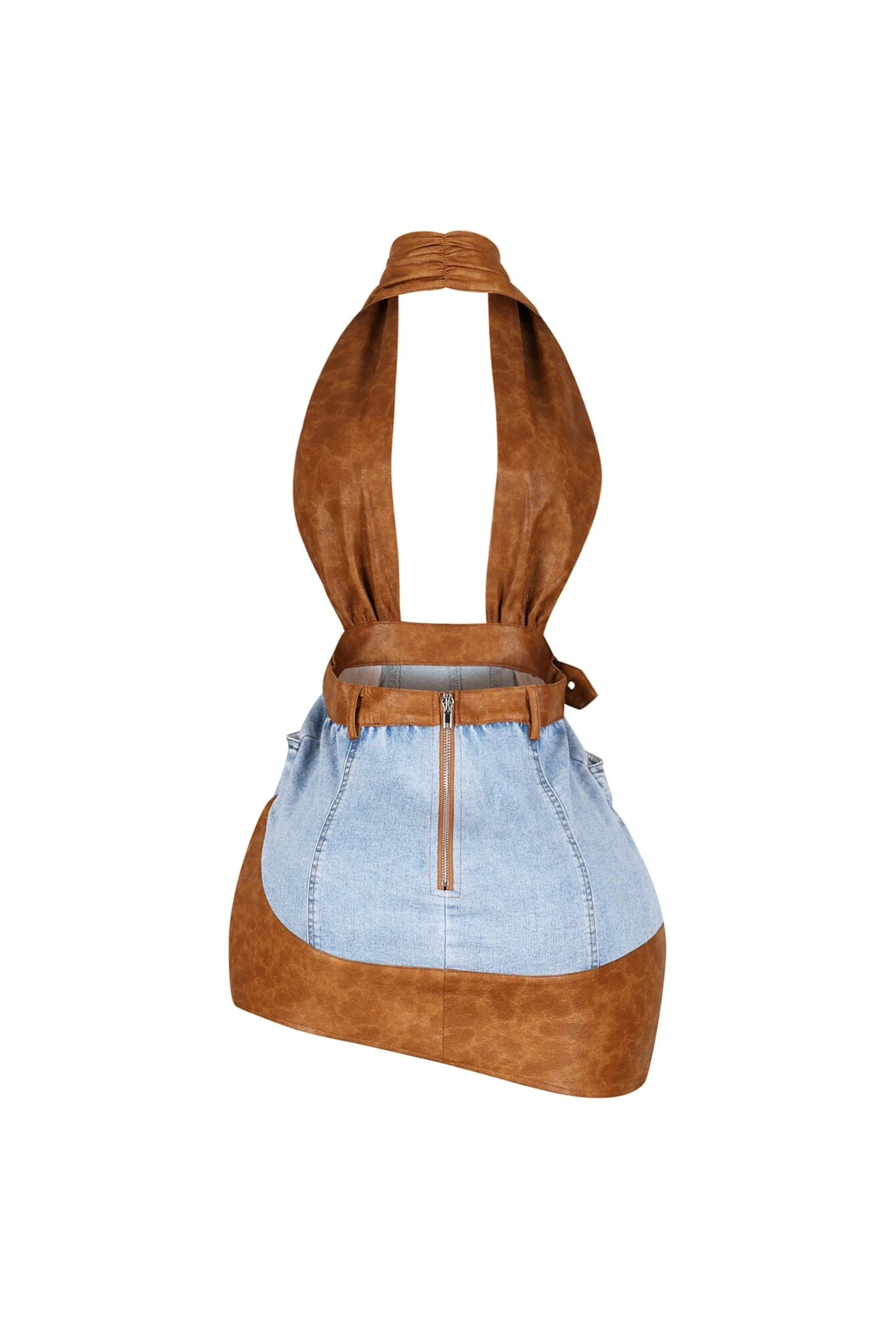 381-Look-Edgecraft-Contrast-Mini-Dress-5.webp Look Edgecraft Contrast Mini Dress