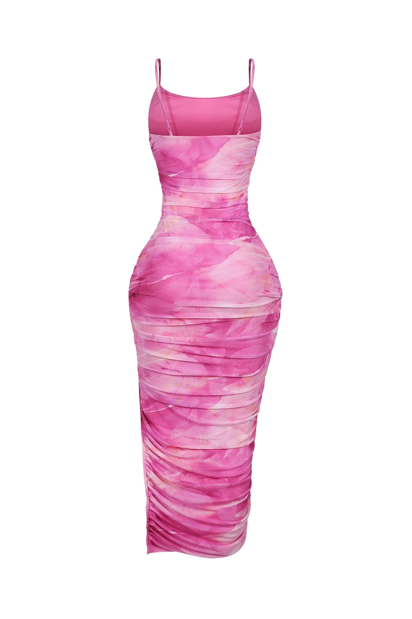 3855-Metis-Mesh-Printed-Ruched-Tank-Dress-6.webp Metis Mesh Printed Ruched Tank Dress