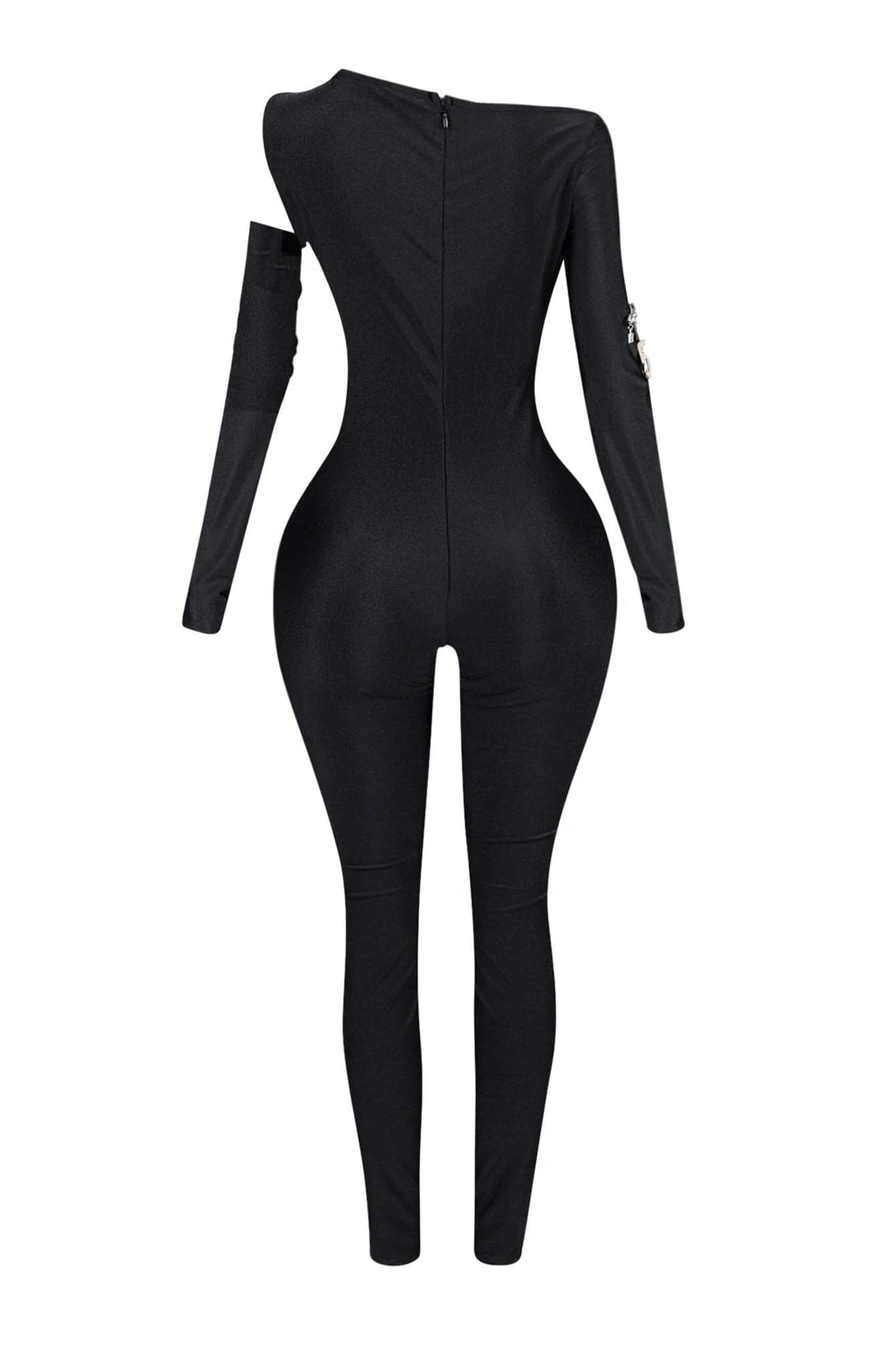 4009-Deena-Nylon-Metal-Chain-Jumpsuit-6.webp Deena Nylon Metal Chain Jumpsuit