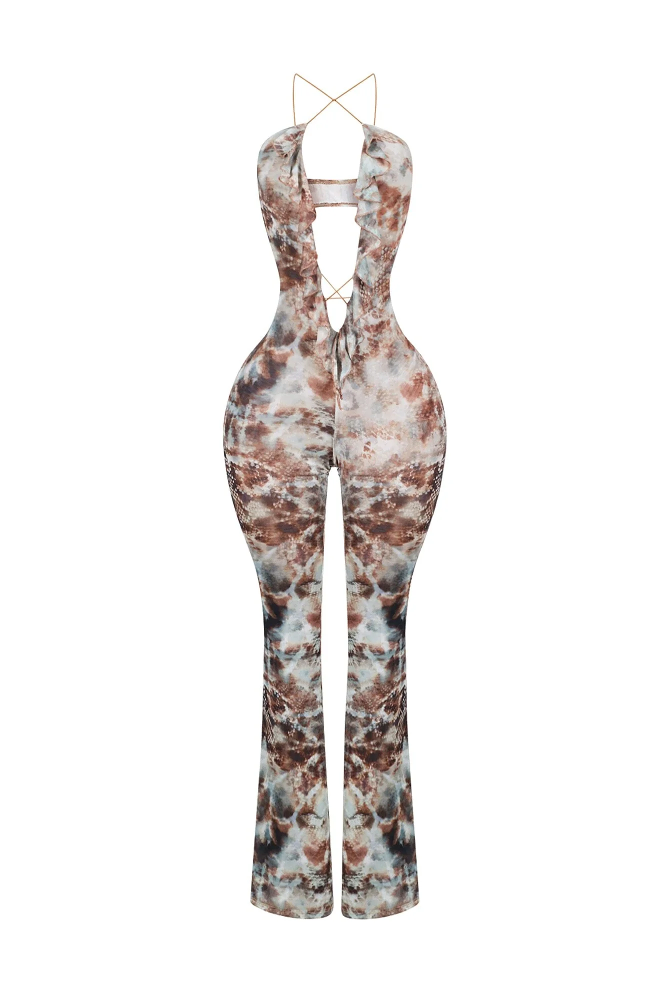 4030-Buzz-Mesh-Print-Ruffle-Tank-Jumpsuit-3.webp Buzz Mesh Print Ruffle Tank Jumpsuit