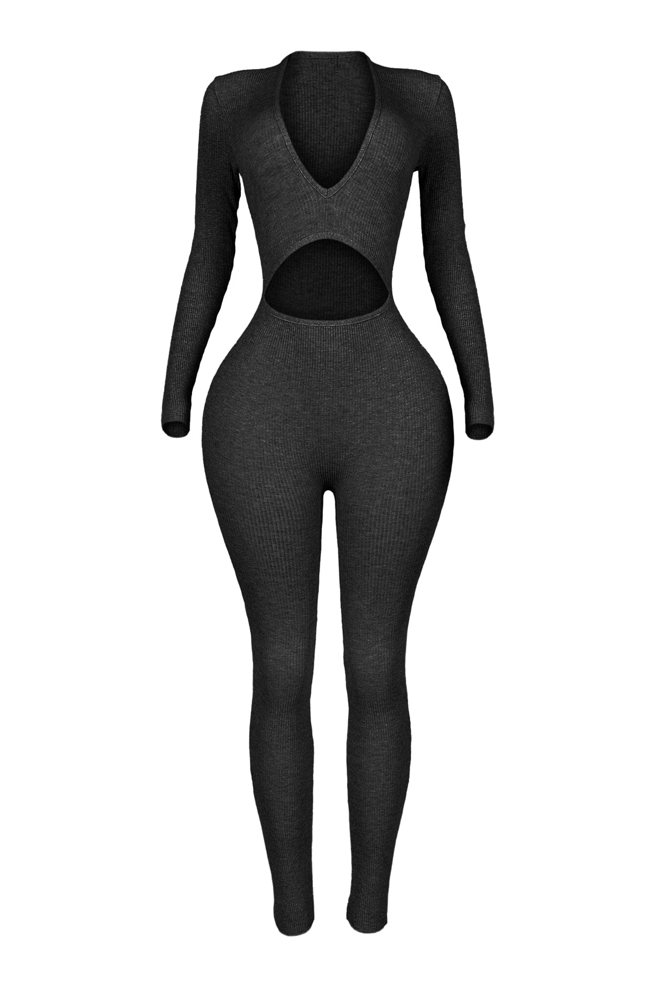 4177-Adellia-Ribbed-Knit-Deep-V-Neck-Jumpsuit-5.webp Adellia Ribbed Knit Deep V-Neck Jumpsuit