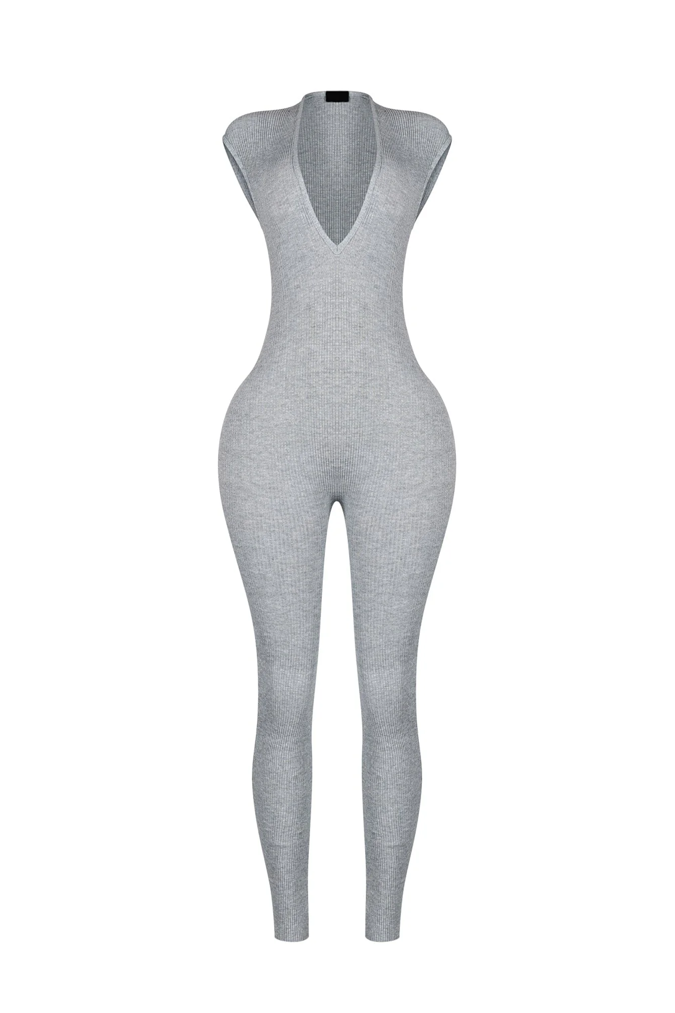Rowe Ribbed Knit Jumpsuit