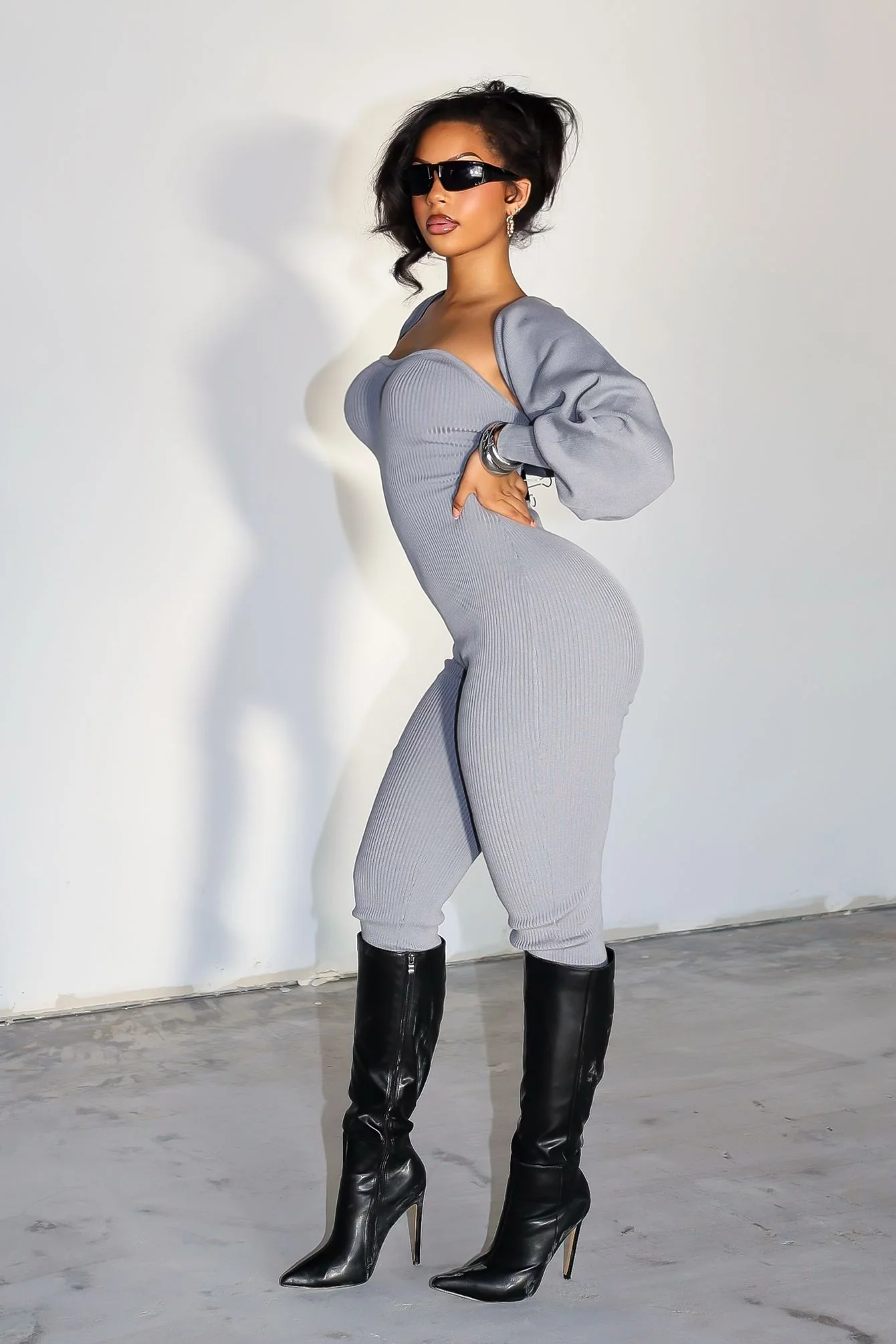 4473-Clover-Ribbed-Knit-Jumpsuit-With-Bolero-SET-3.webp Clover Ribbed Knit Jumpsuit With Bolero SET