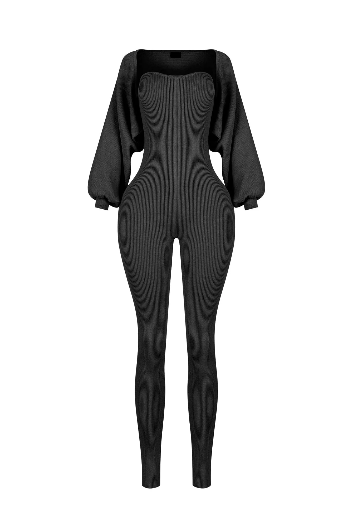 4473-Clover-Ribbed-Knit-Jumpsuit-With-Bolero-SET-6.webp Clover Ribbed Knit Jumpsuit With Bolero SET