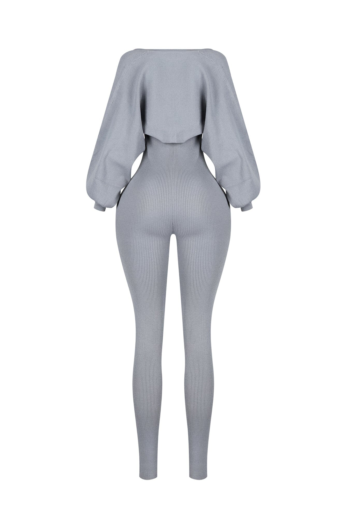 4473-Clover-Ribbed-Knit-Jumpsuit-With-Bolero-SET-9.jpg Clover Ribbed Knit Jumpsuit With Bolero SET