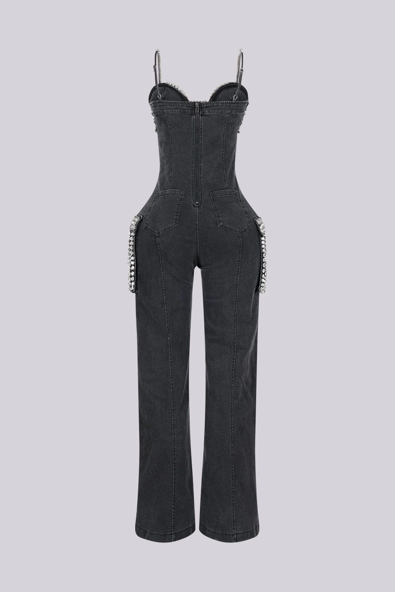 4484-Varon-Crystal-Bra-Denim-Jumpsuit-4.webp Varon Crystal Bra Denim Jumpsuit