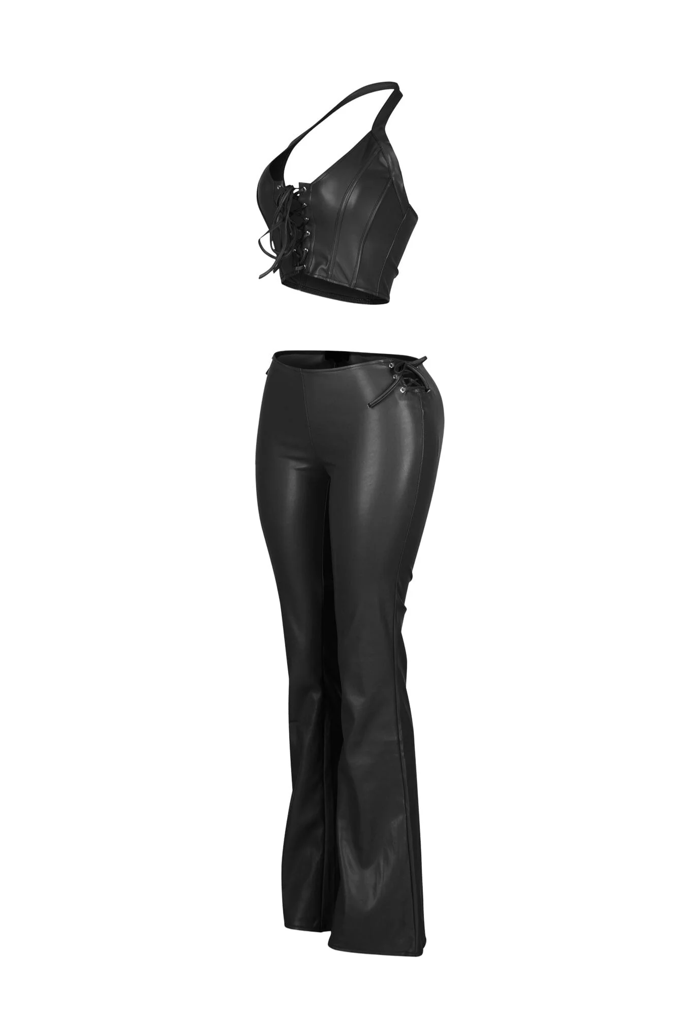 4568-Vegas-Vice-PU-Halter-Top-Pants-SET-7.webp Vegas Vice PU Halter Top & Pants SET