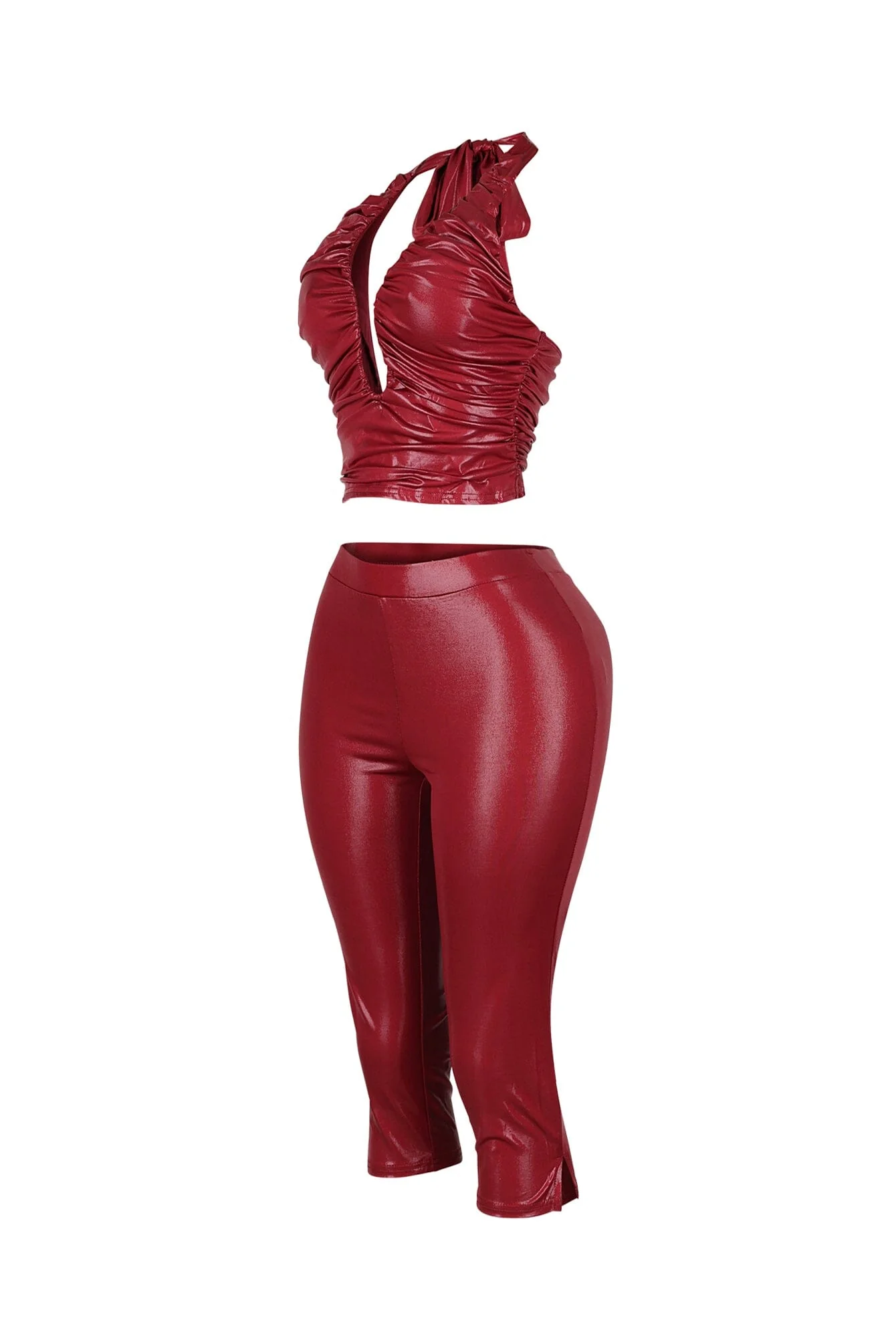 4607-Linea-U-Cut-Halter-Capri-SET-11.webp Linea U Cut Halter & Capri SET