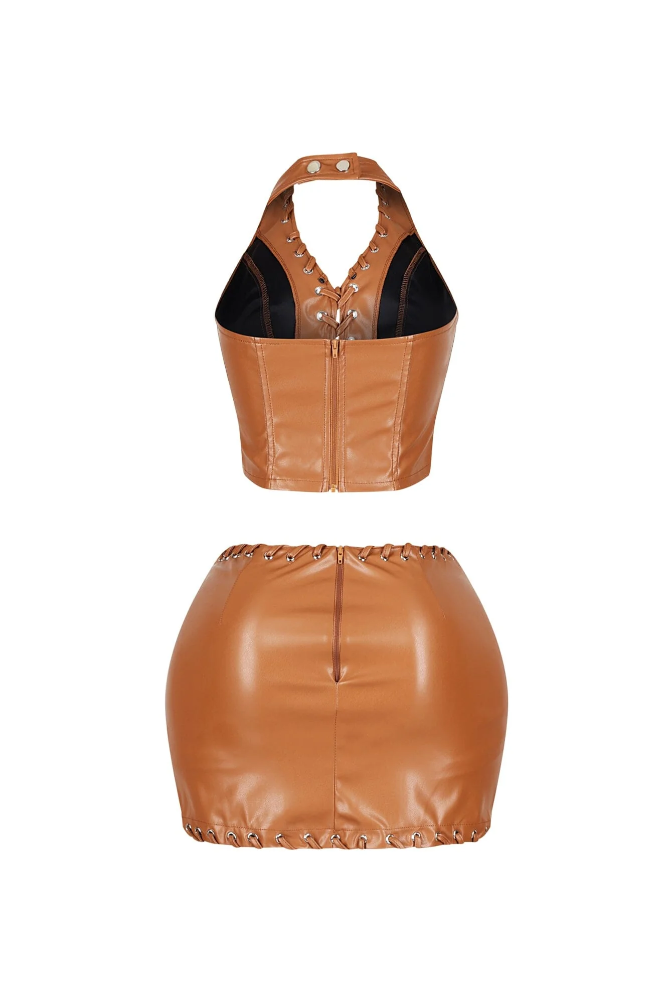 4621-Big-On-Trouble-PU-Skirt-SET-7.webp Big On Trouble PU Skirt SET