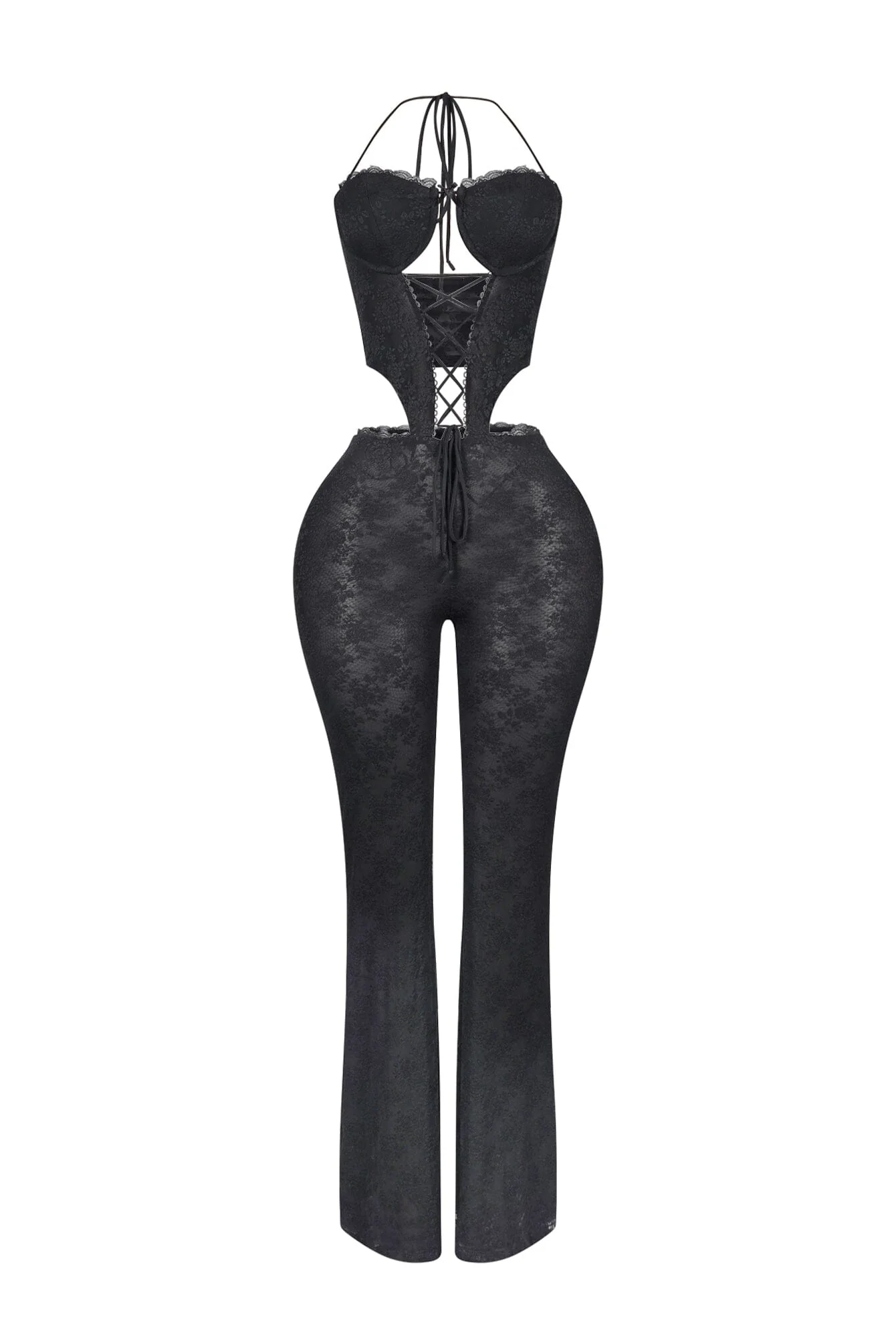 469-Nevaeh-Mesh-Lace-Halter-Padded-Jumpsuit-5.webp Nevaeh Mesh Lace Halter Padded Jumpsuit