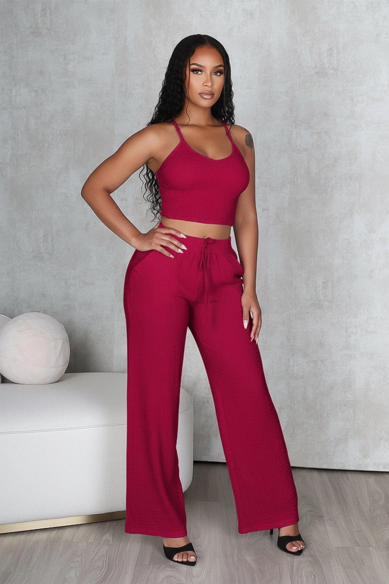 Poppykiss Smock Tank Top & Pants SET