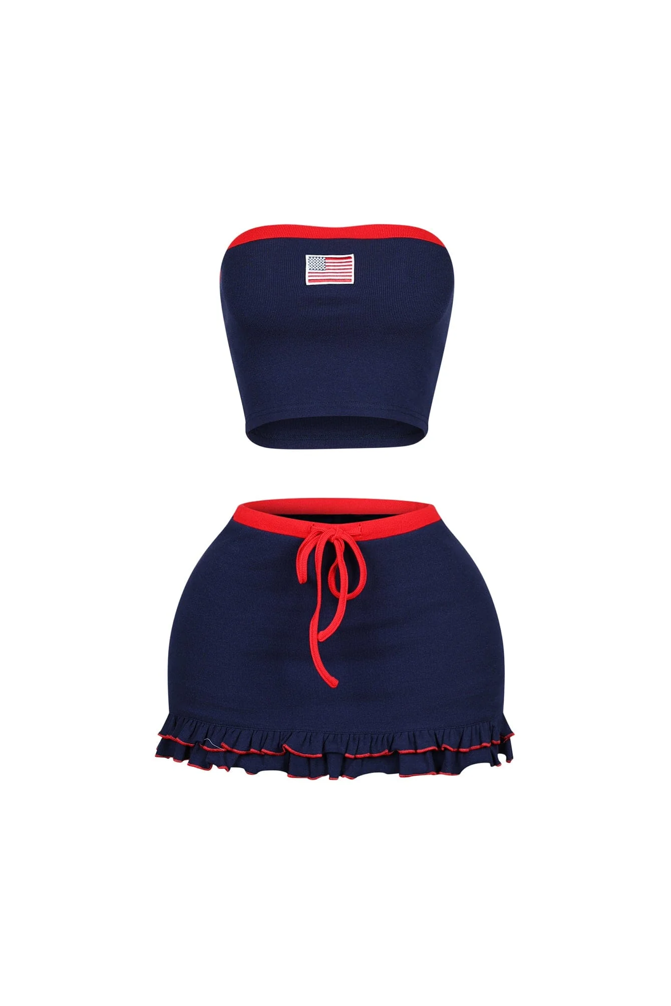 4859-Firework-Babe-USA-Flag-Tube-Top-Skirt-SET-3.webp Firework Babe USA Flag Tube Top & Skirt SET