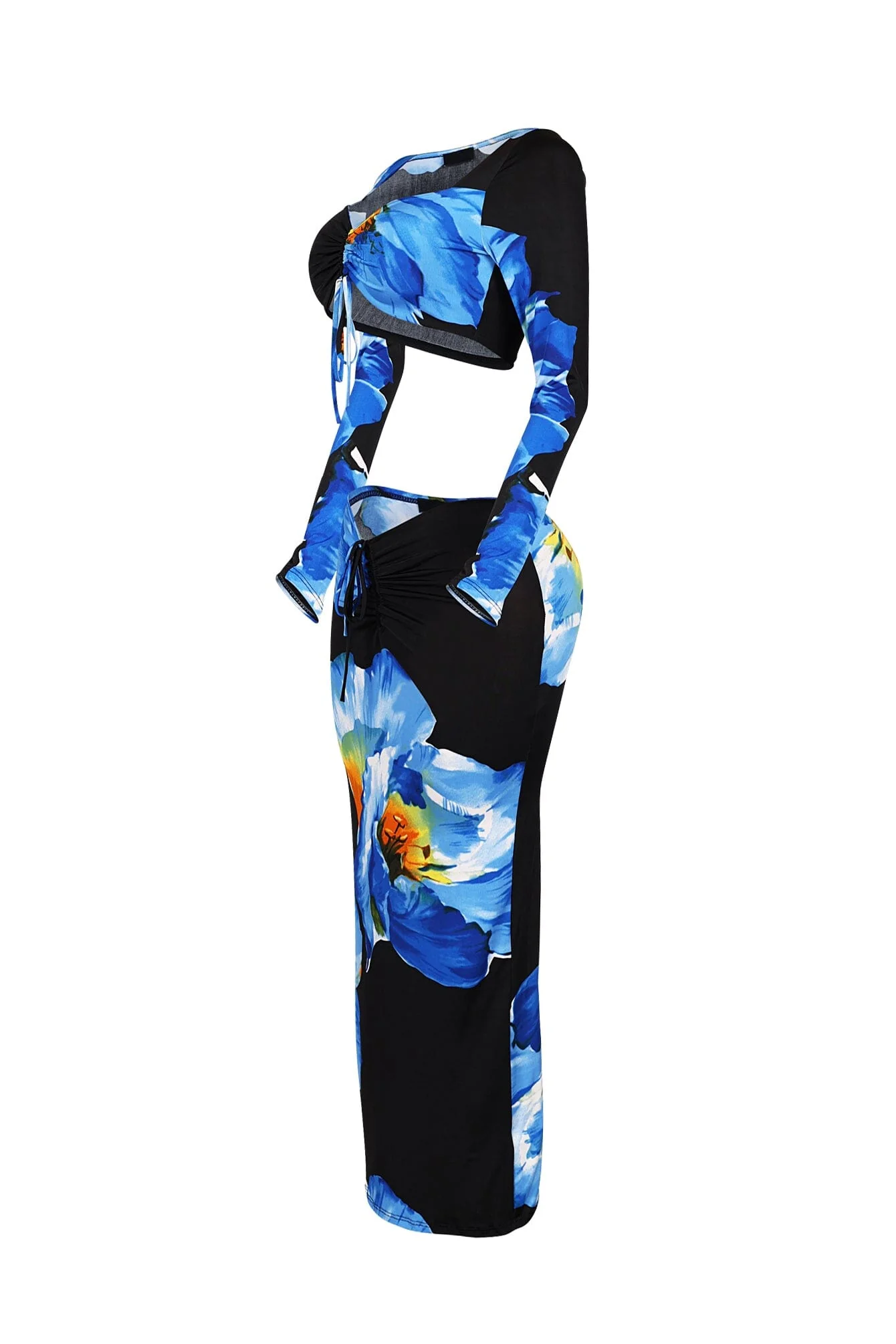 5009-Lake-Town-Floral-Printed-Top-Skirt-SET-4.webp Lake Town Floral Printed Top & Skirt SET