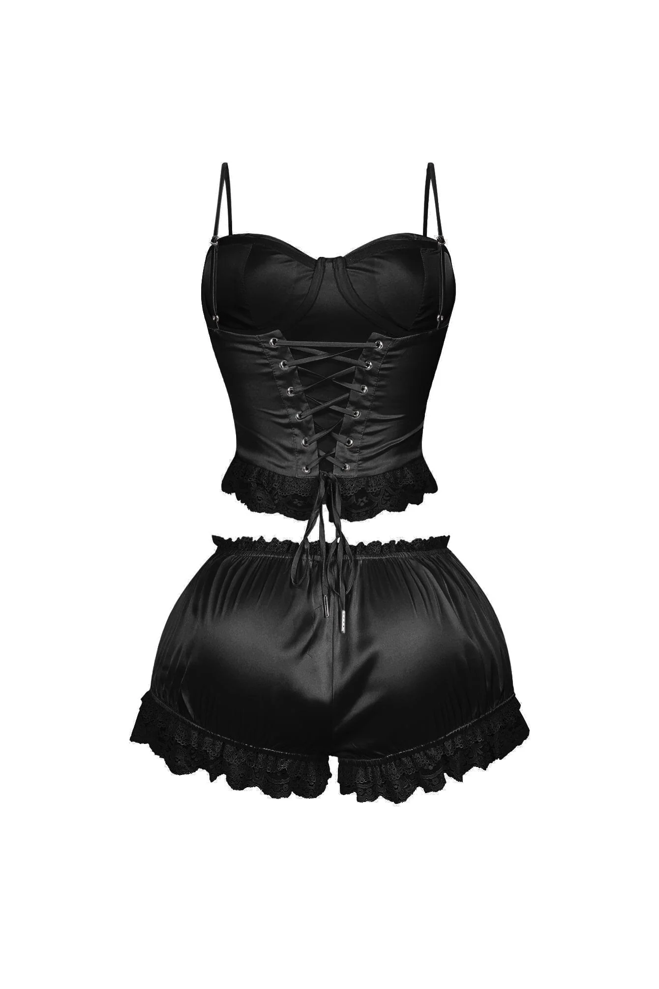 5093-Zeeba-Satin-Corset-Lace-Up-Top-Shorts-SET-10.webp Zeeba Satin Corset Lace Up Top & Shorts SET