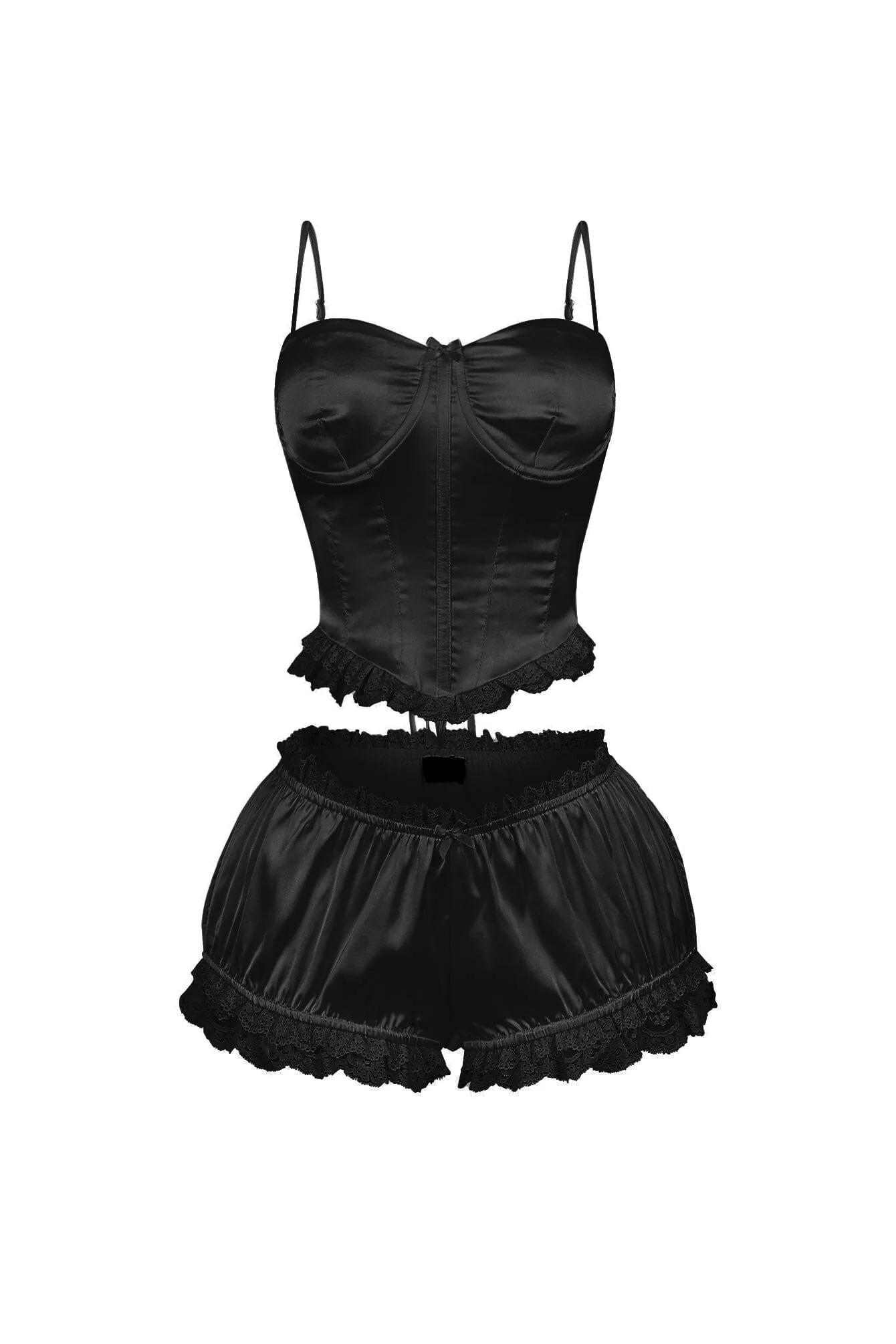 5093-Zeeba-Satin-Corset-Lace-Up-Top-Shorts-SET-7.webp Zeeba Satin Corset Lace Up Top & Shorts SET