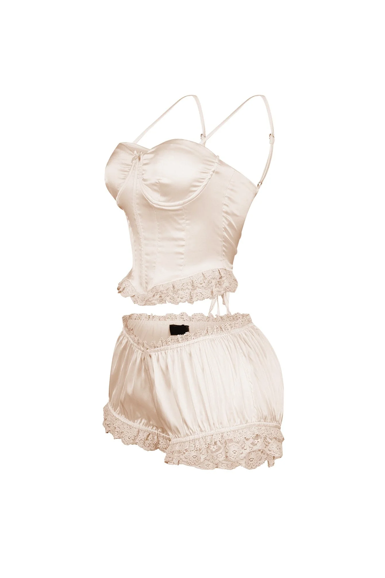 5093-Zeeba-Satin-Corset-Lace-Up-Top-Shorts-SET-9.webp Zeeba Satin Corset Lace Up Top & Shorts SET