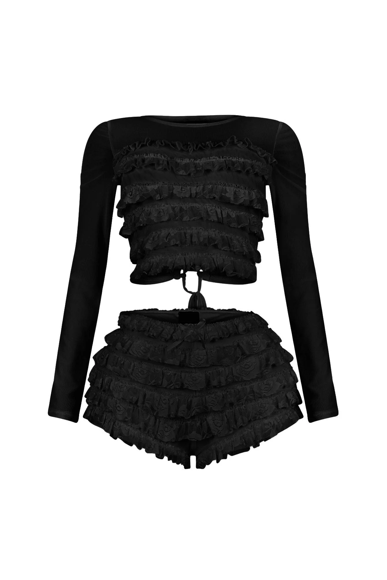 5107-Sunny-Mesh-Lace-Top-Shorts-SET-5.webp Sunny Mesh Lace Top & Shorts SET