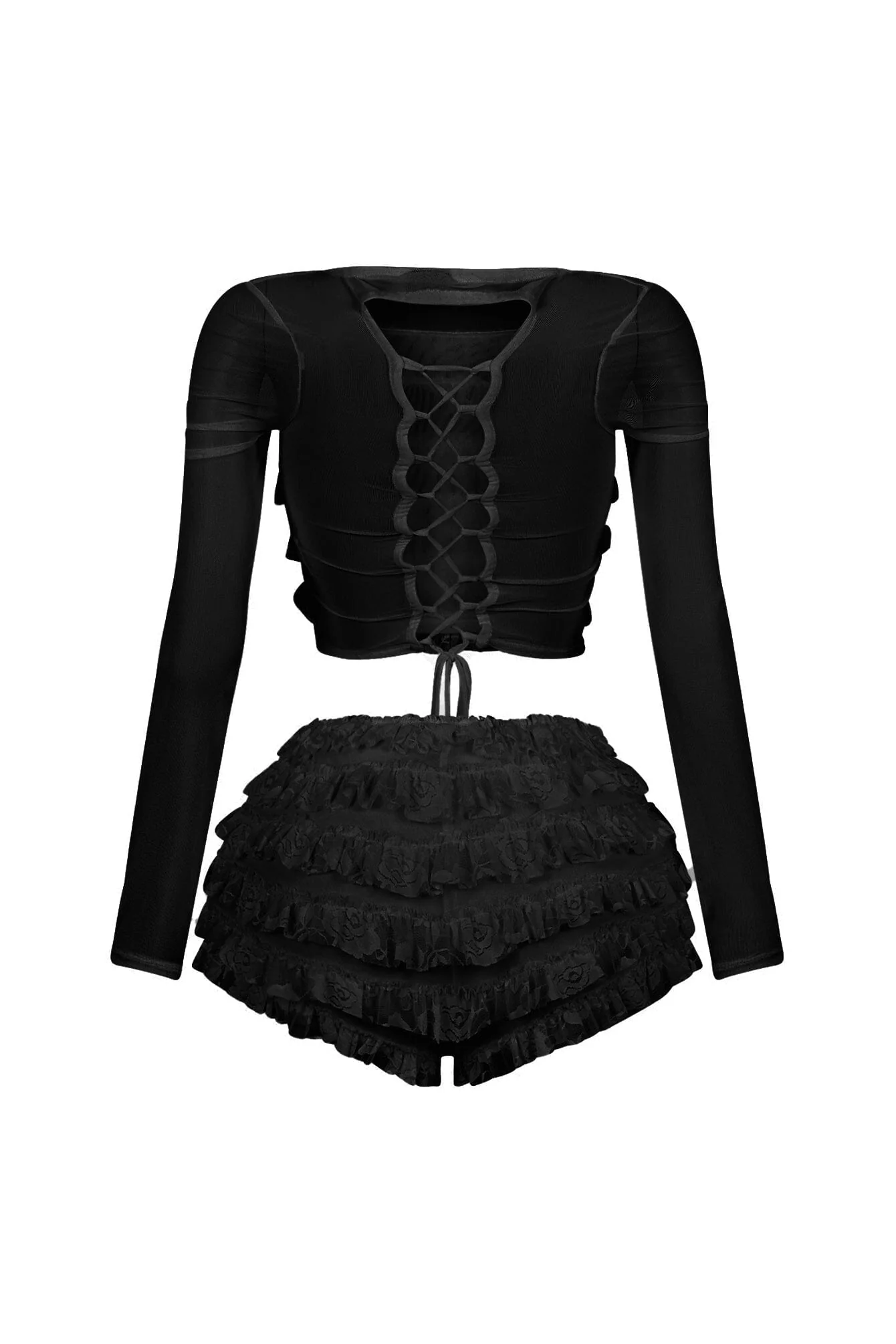 5107-Sunny-Mesh-Lace-Top-Shorts-SET-7.webp Sunny Mesh Lace Top & Shorts SET