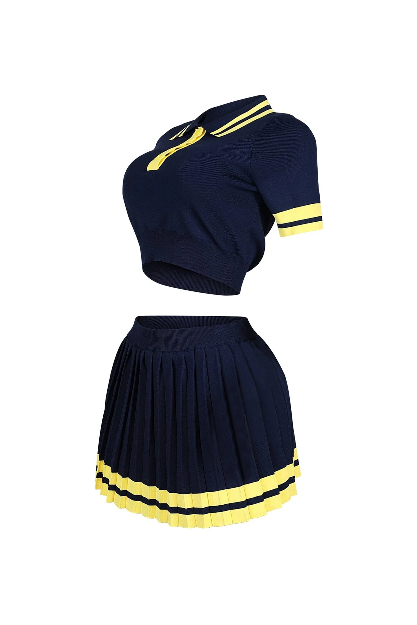 5140-Martina-Tennis-Collared-Knit-Top-Skirt-SET-8.webp Martina Tennis Collared Knit Top & Skirt SET