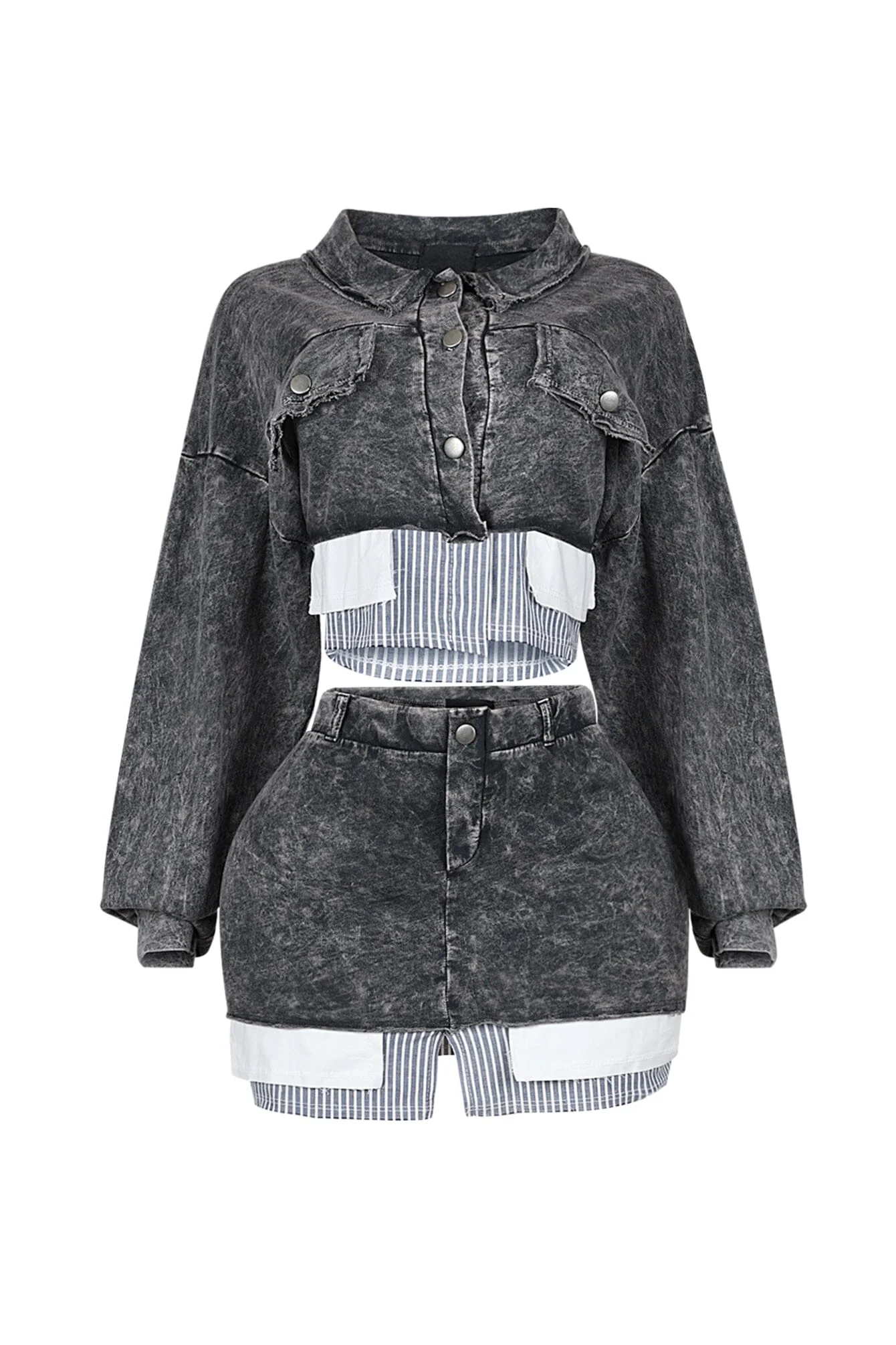 5236-Jocelyn-Pin-Stripe-Top-Skirt-SET-5.webp Jocelyn Pin Stripe Top & Skirt SET