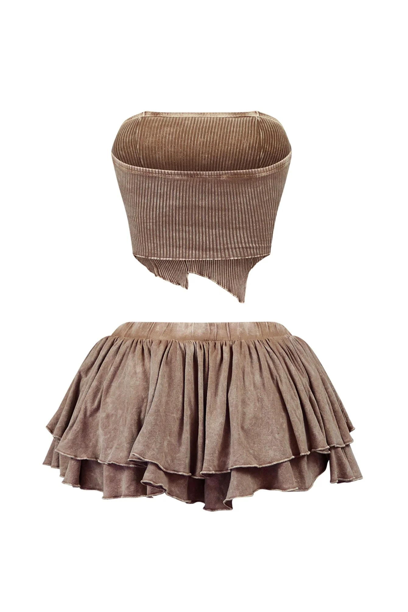 5383-Daria-Mineral-Washed-Tube-Top-Ruffled-Skirt-SET-4.webp Daria Mineral Washed Tube Top & Ruffled Skirt SET