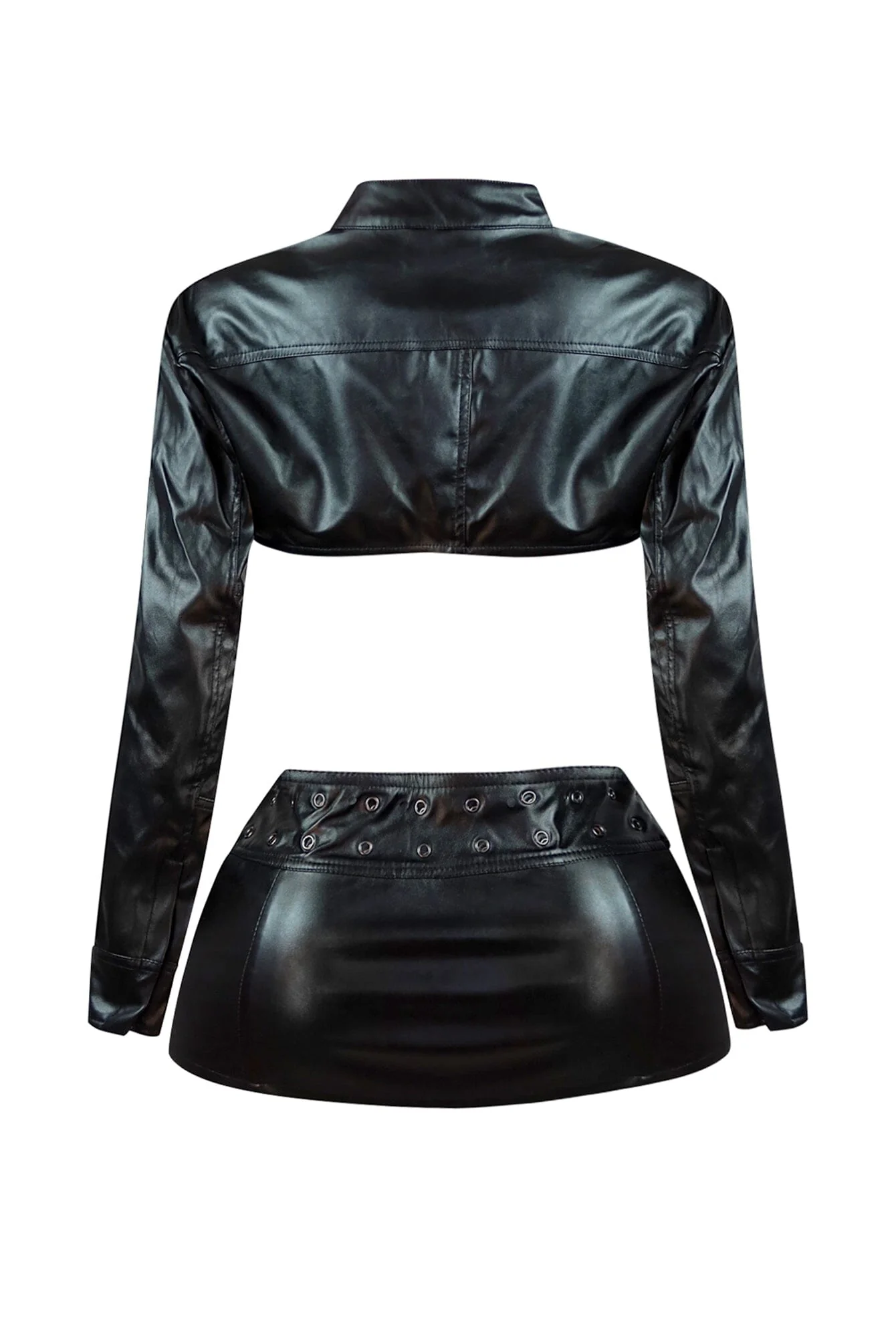 5387-Gimme-A-Light-PU-Buckle-Jacket-Skirt-SET-3.webp Gimme A Light PU Buckle Jacket & Skirt SET