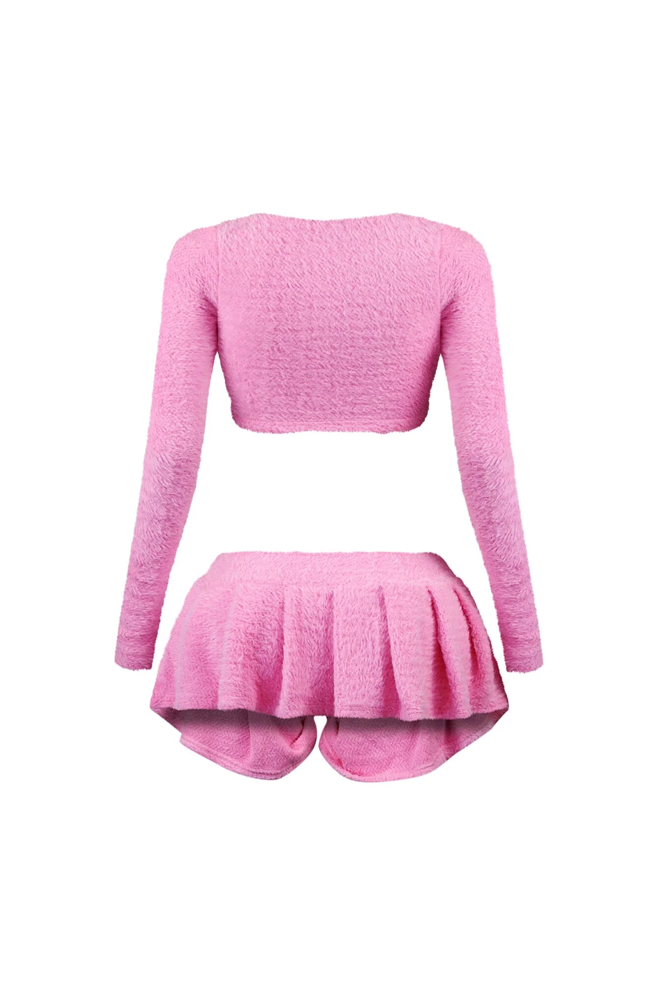 5420-As-Time-Goes-Fuzzy-Cardigan-Top-Skirt-SET-16.webp As Time Goes Fuzzy Cardigan Top & Skirt SET