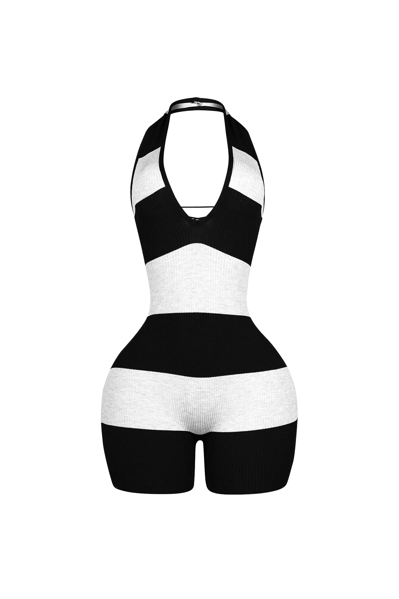 5507-Solace-Stripe-Lace-Up-Romper-10.webp Solace Stripe Lace Up Romper