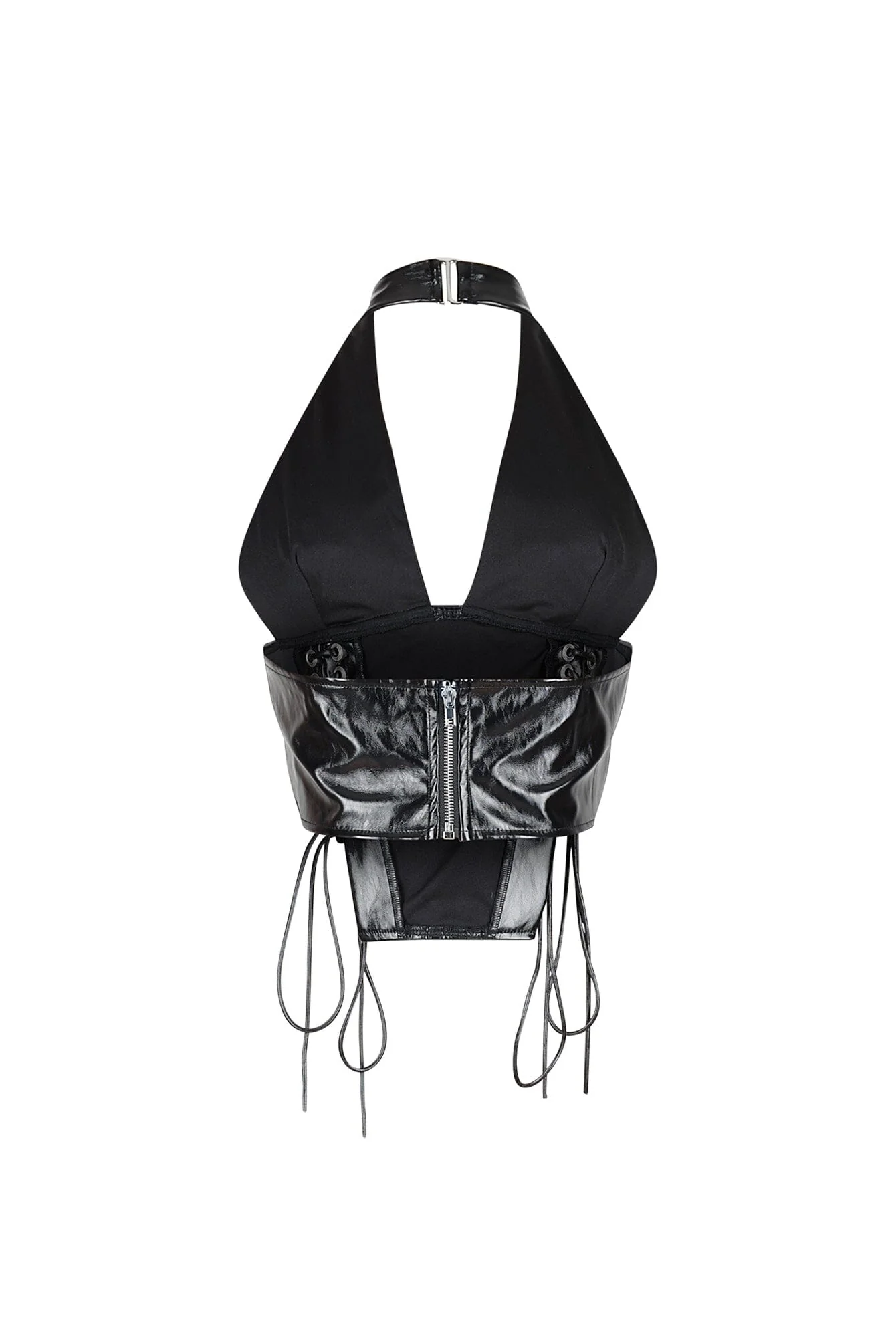 5693-Prague-Noir-PU-Corset-Halter-Top-4.webp Prague Noir PU Corset Halter Top