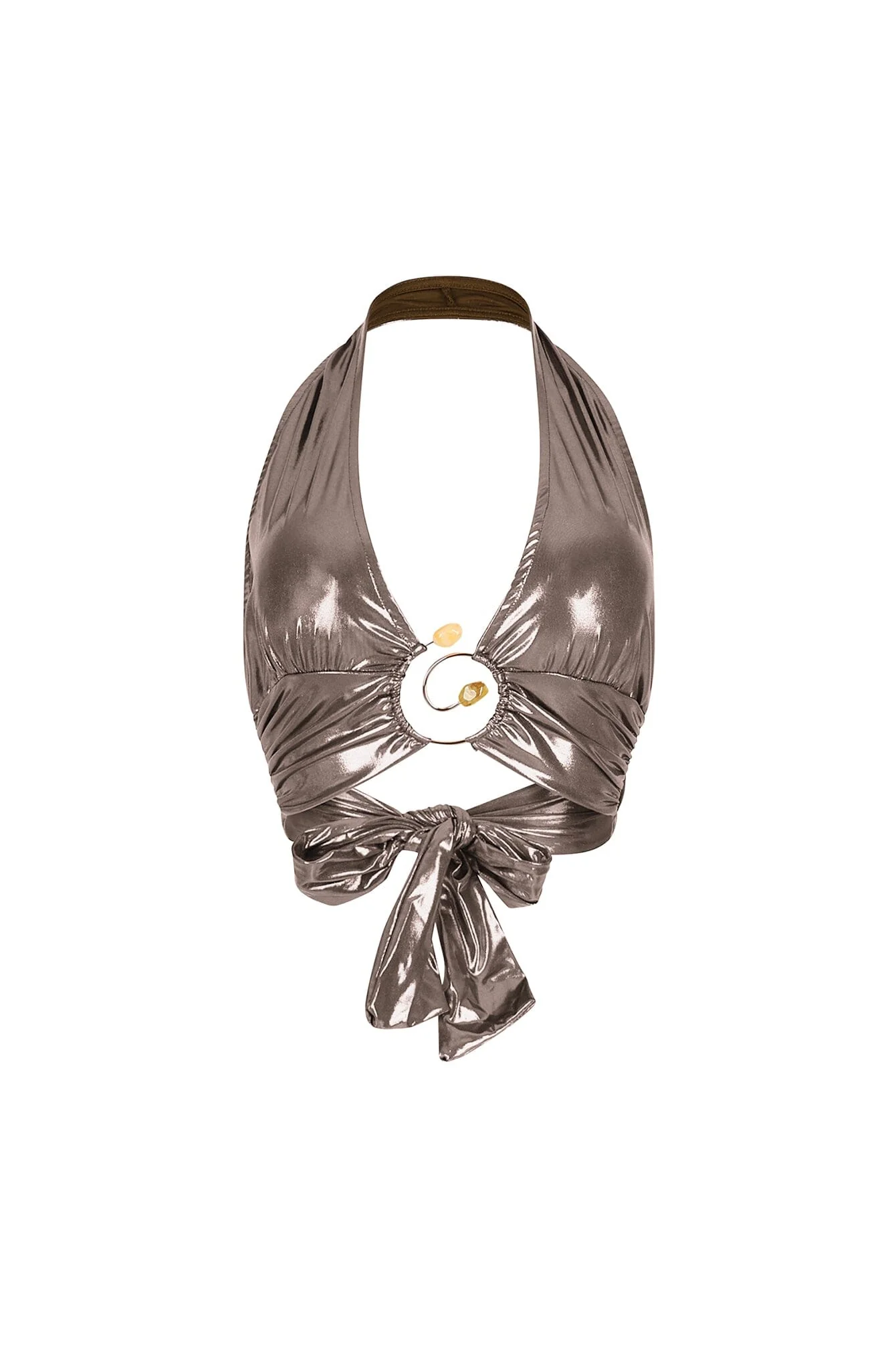 5697-Lustrous-Glow-Halter-Metallic-Top-4.webp Lustrous Glow Halter Metallic Top