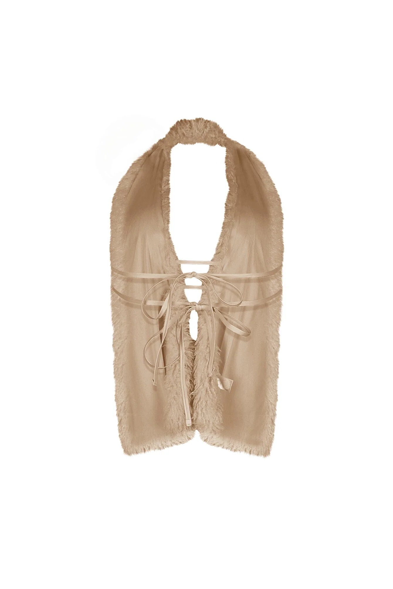 5754-Sugar-Puff-Fur-Halter-Vest-8.webp Sugar Puff Fur Halter Vest