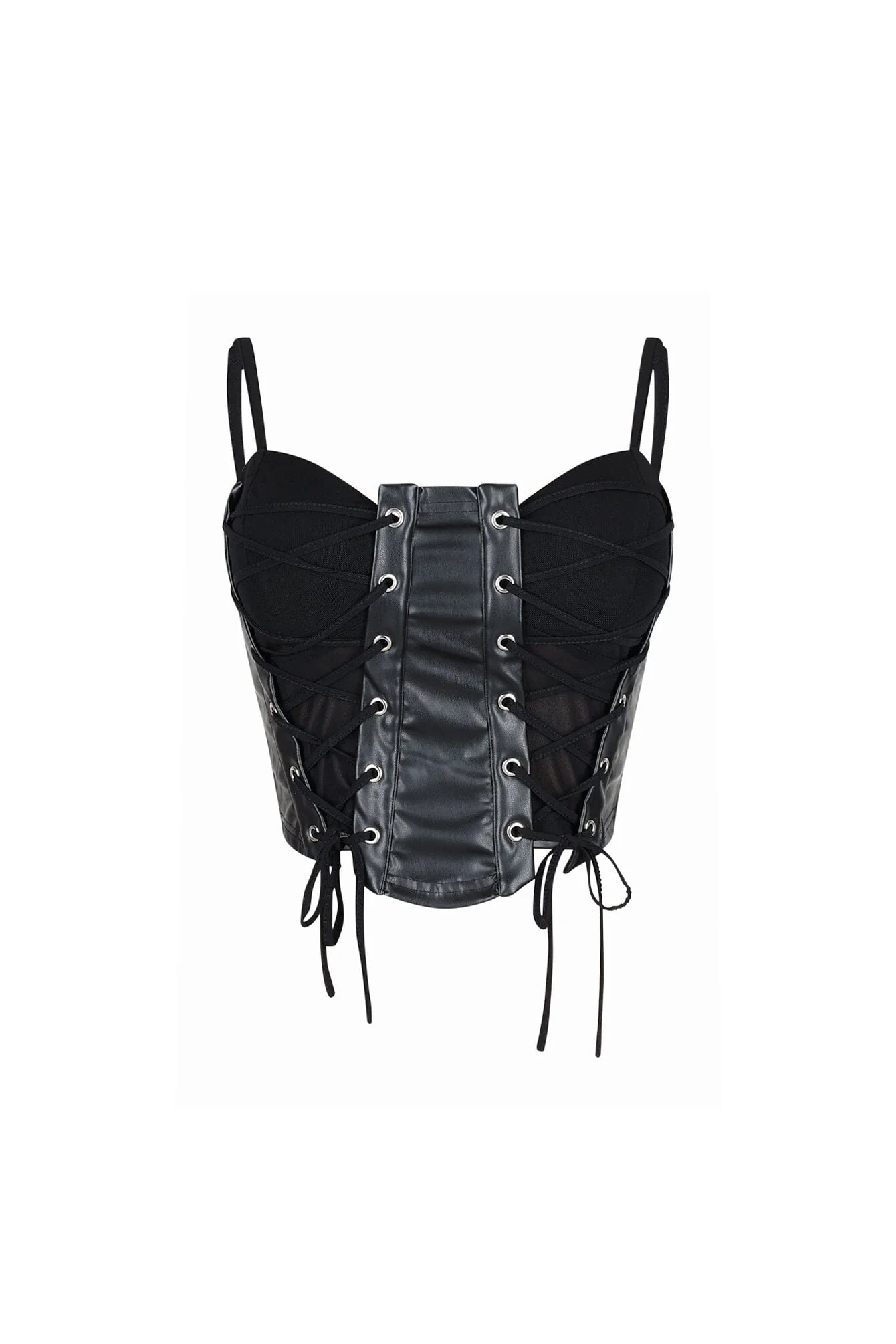 5808-Corte-Moderno-Faux-Leather-Bustier-3.webp Corte Moderno Faux Leather Bustier