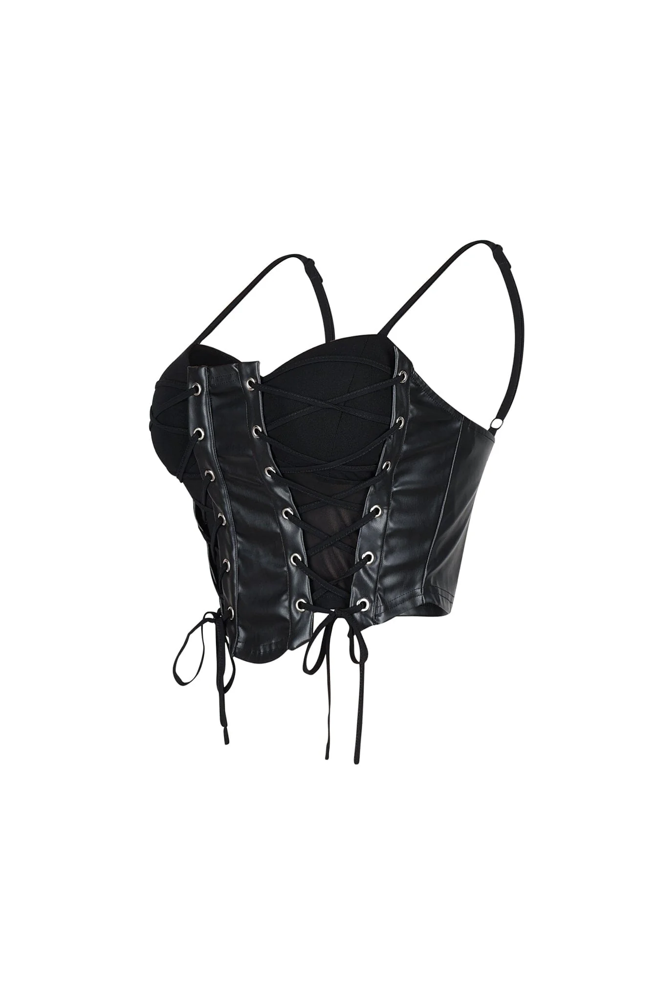 5808-Corte-Moderno-Faux-Leather-Bustier-4.webp Corte Moderno Faux Leather Bustier