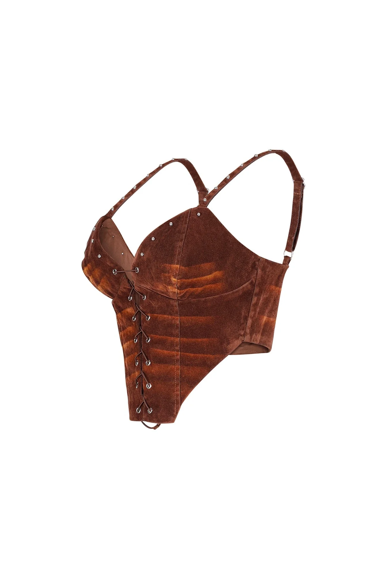 5822-St.-George-Faux-Suede-Corset-Top-5.webp St. George Faux Suede Corset Top