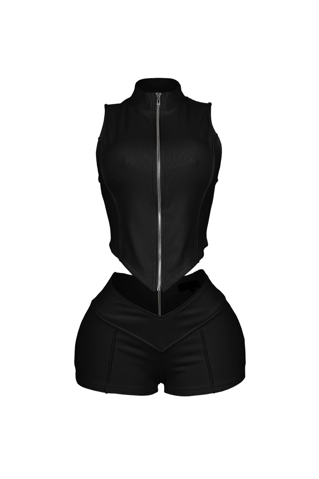 586-Classic-Zip-Up-Cropped-Tank-Top-Shorts-SET-14.webp Classic Zip Up Cropped Tank Top & Shorts SET