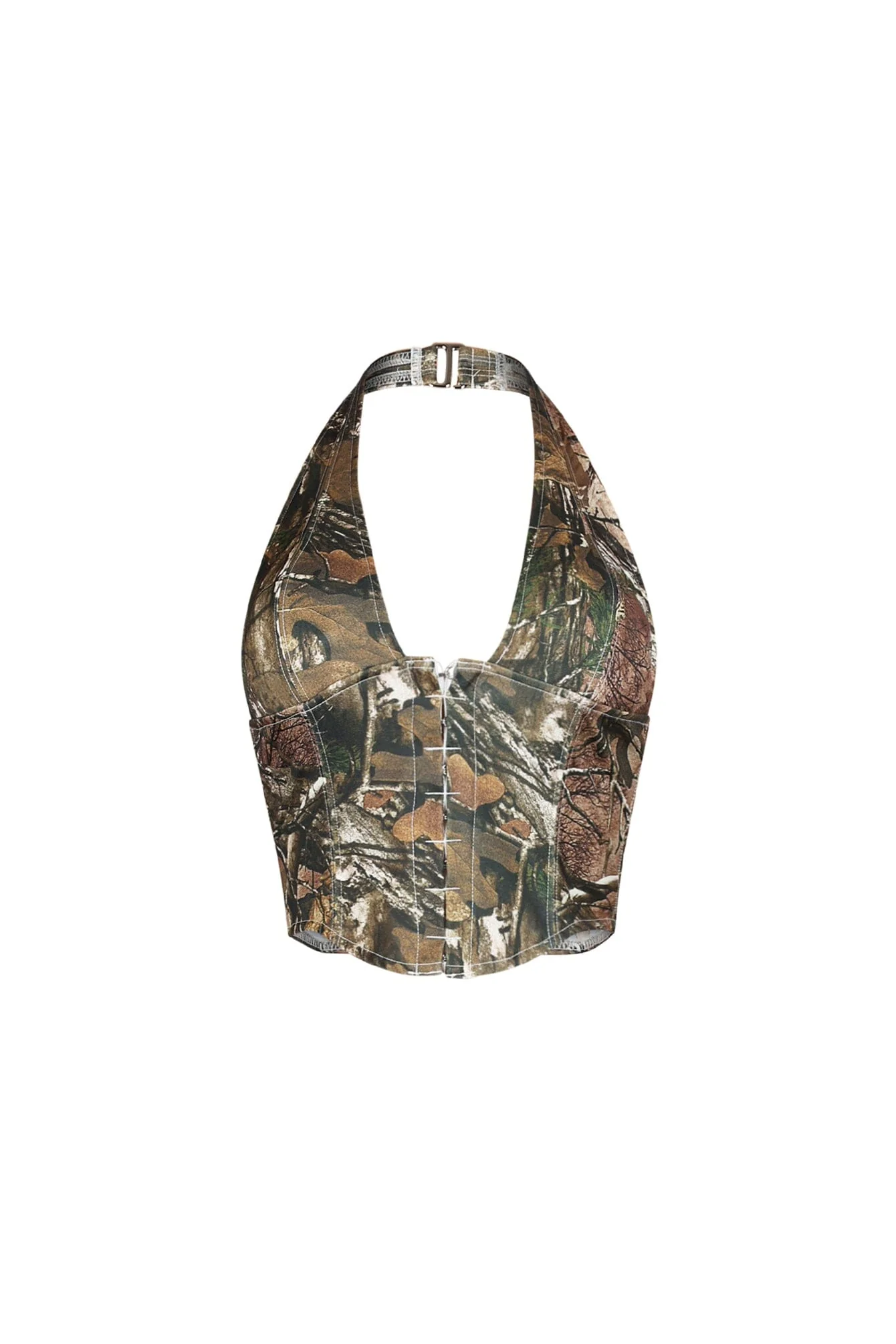 Camo Belle Corset Top